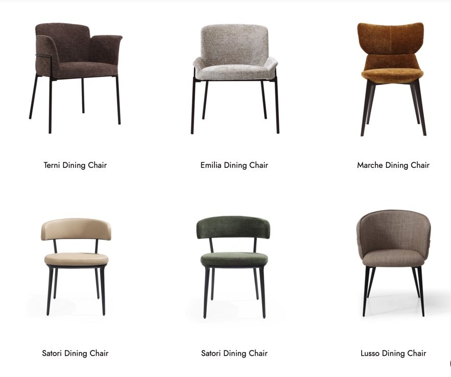 Our Range of Dining Chairs