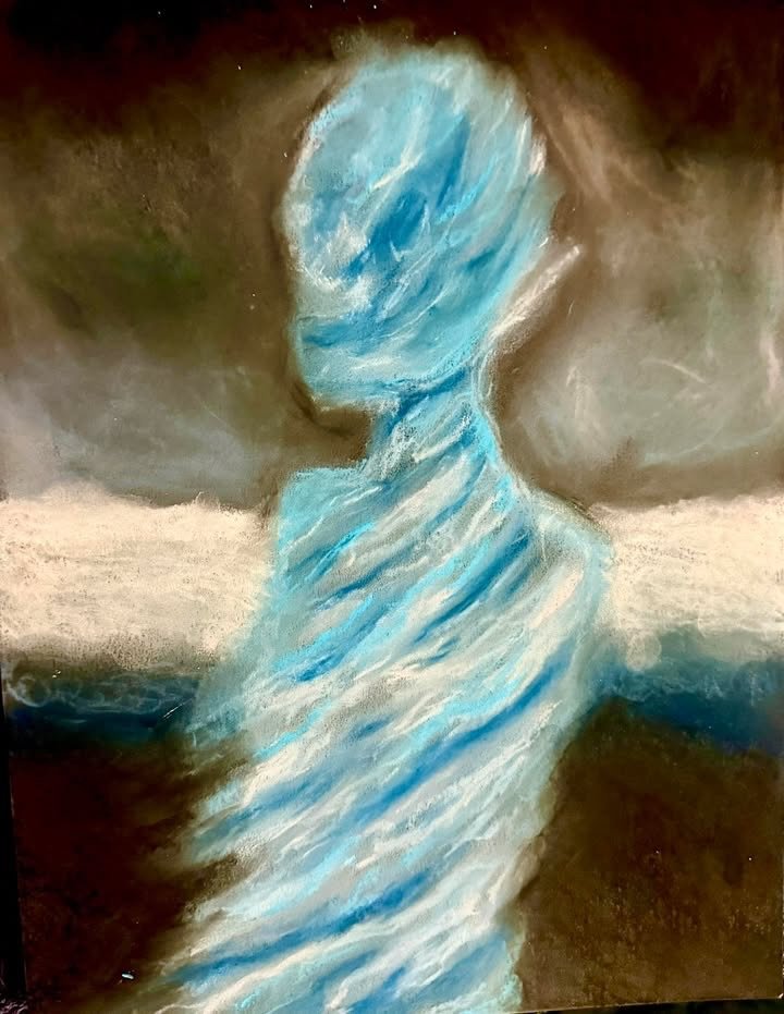 @aubgoblin9 sees music and then translates it into  paintings. It&rsquo;s an incredible gift.✨

Here&rsquo;s what emerged when he turned 3 of our songs into visual art:

Slide 1: Wishbone Machine
Slide 2: A Cloud Goes By
Slide 3: Yellow Sea

For the 