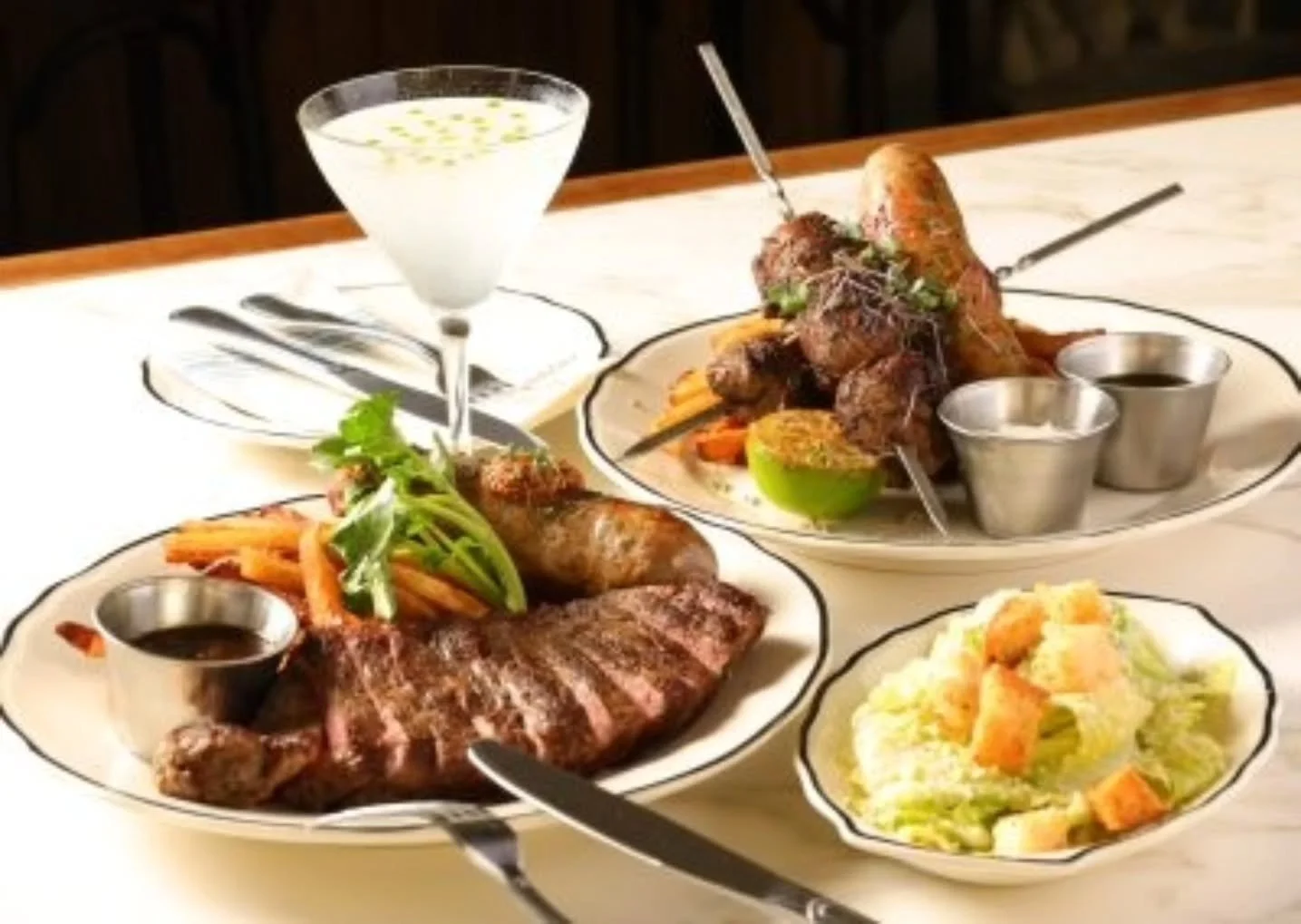 Honolulu Restaurant Week is here, and we're bringing the flavor! 🔥

Indulge in our HRW Special Dusk Dinner ($70) featuring a Petite Caesar Salad and The Butcher&rsquo;s Plate: your choice of 12oz NY Steak or 8oz Marinated Lamb Skewer, house-made sau