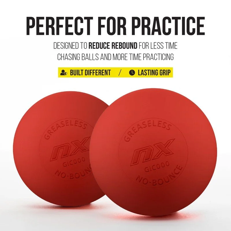 Pearl NX Lacrosse Balls- No Bounce (2 pack) — EvolveAthleticsllc.com