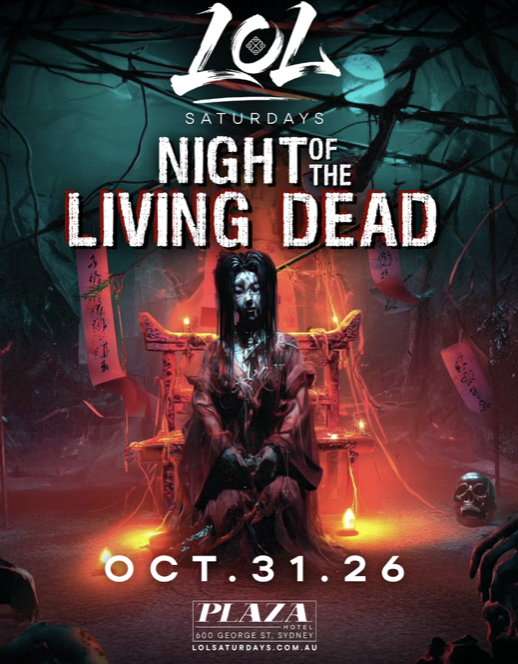 SAT 31 OCT - NIGHT OF THE LIVING DEAD (HALLOWEEN)