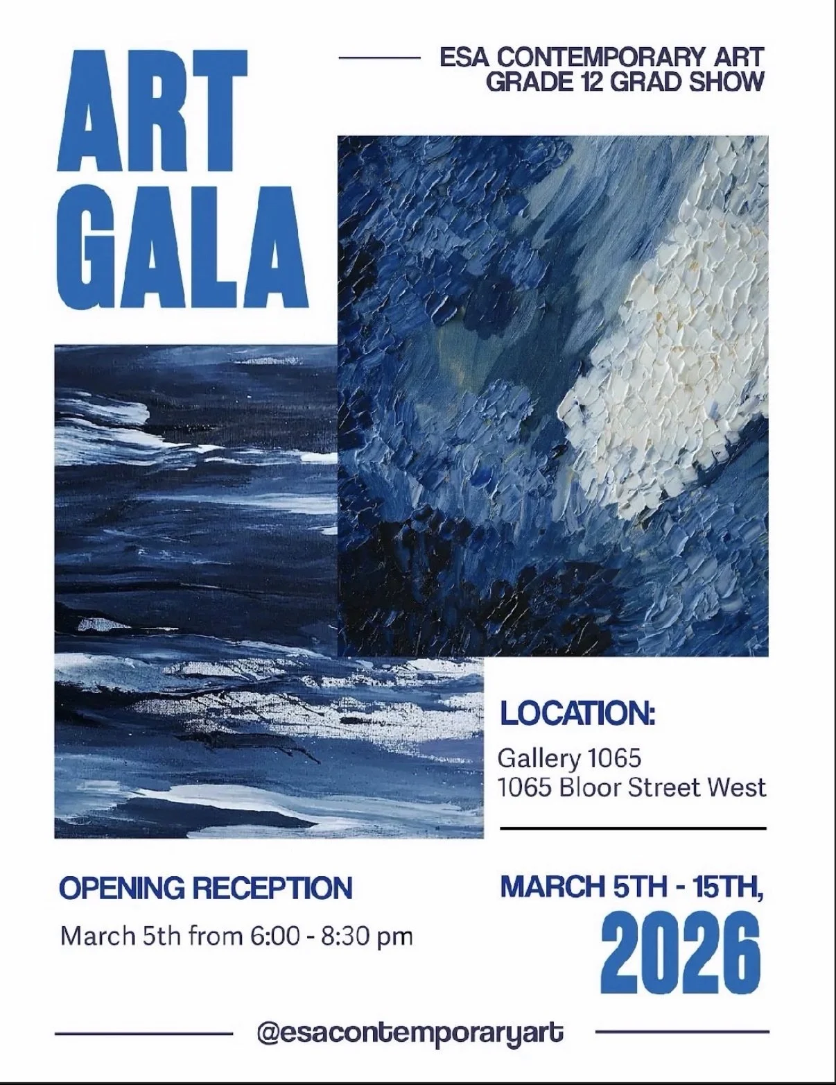 ESA Grade 12 Grad Show