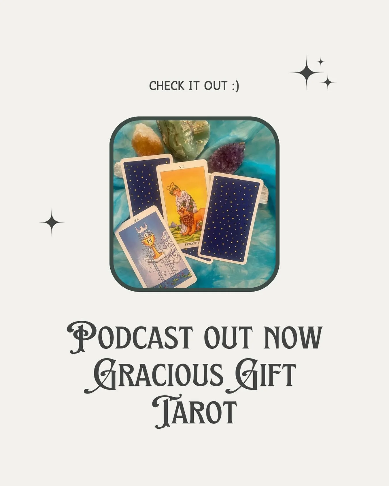 I&rsquo;m so excited to share that a new podcast is out now check it out at the link below: 

https://youtu.be/clvNNFcs2O0?si=ITkN_M1l0TWfs83V

#aurasofthebigsky #astrology #tarot #podcast