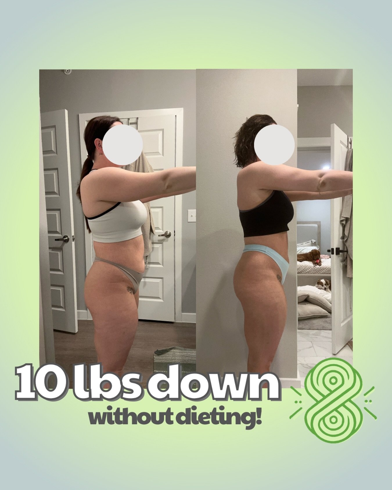 10 lbs WITHOUT dieting? And nope, it&rsquo;s not ✨magic✨

It&rsquo;s important to understand that there is a time to push and a time to pull back. You might have heard of a reverse diet but here at SYNC we take things a step further, and utilize lab 