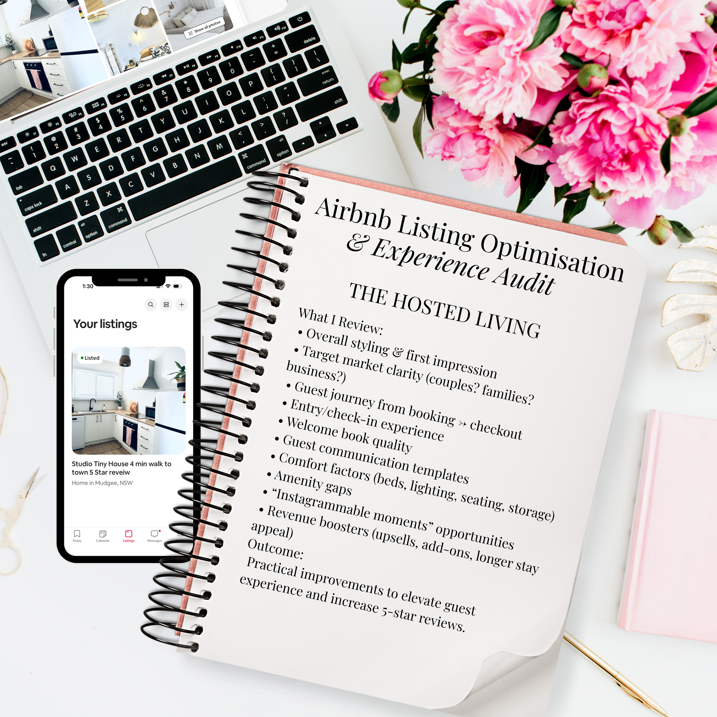 Airbnb Listing Optimisation + Experience Audit + Guest Welcome Book