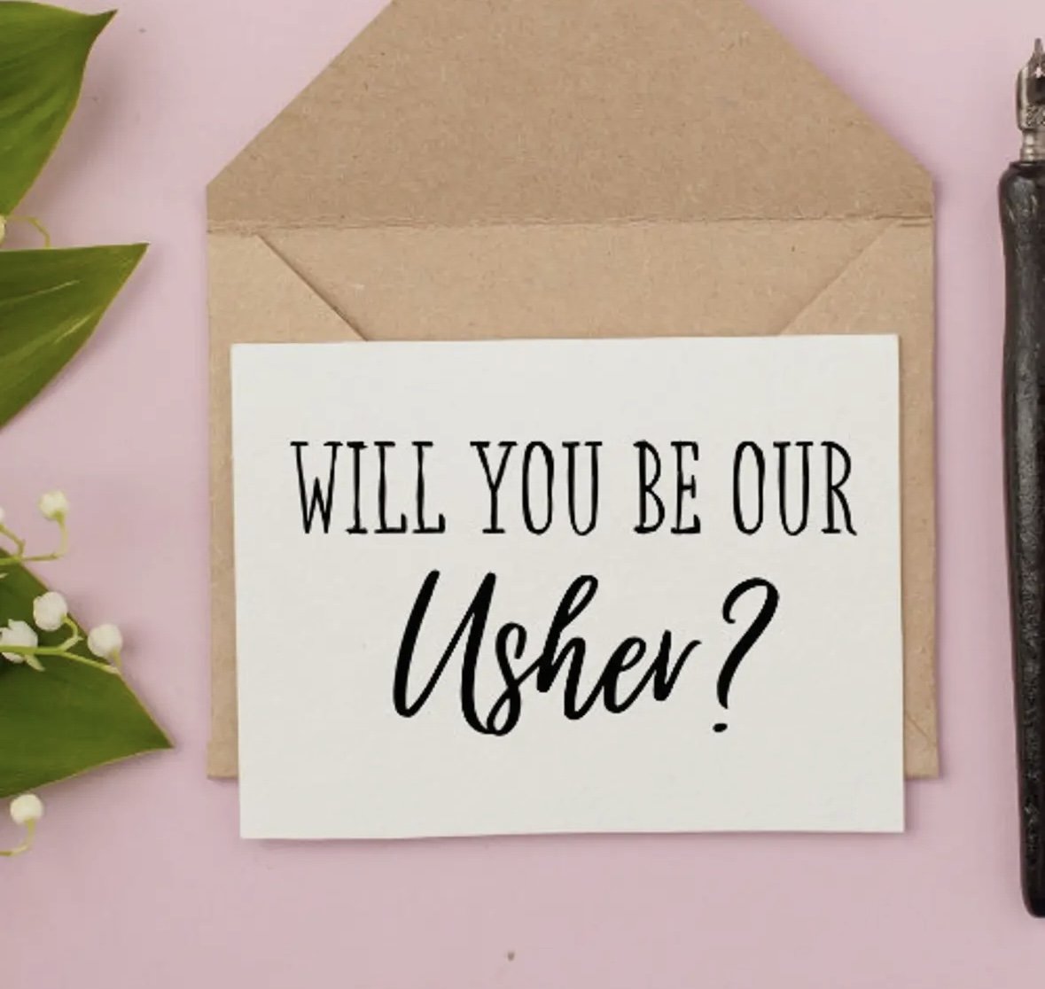 Usher Proposal Card