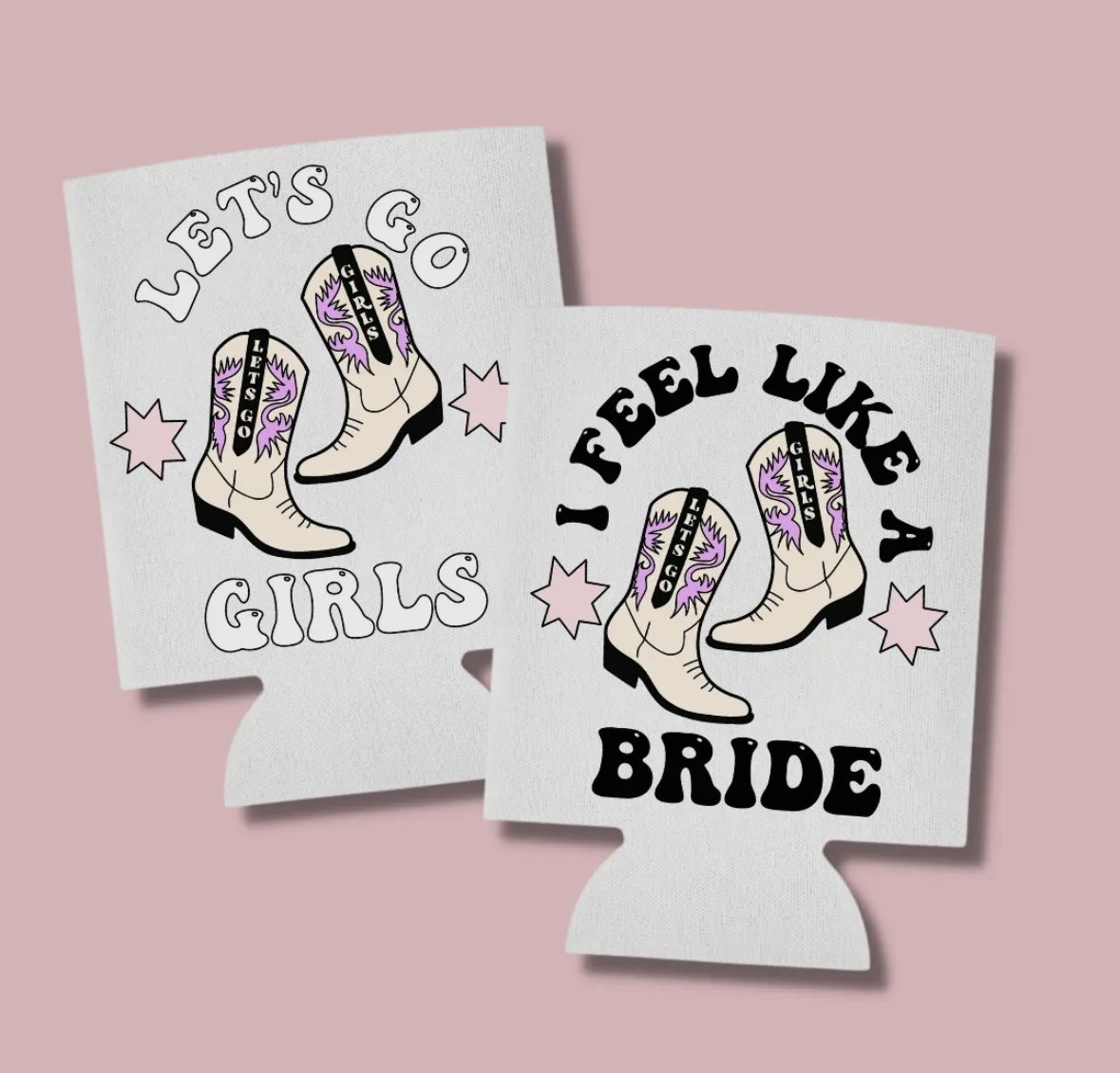 Let's Go Girl's Drink Koozies