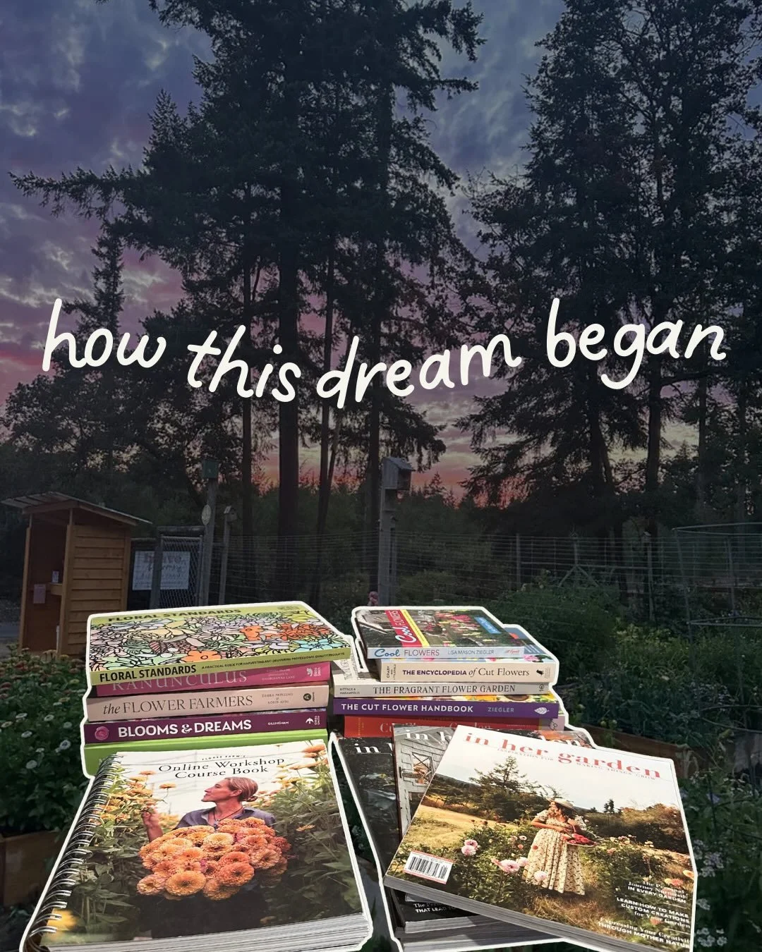 As I plan for the upcoming season, I&rsquo;m reflecting on how this dream began 🌸

In the spring of 2023, my dad passed away suddenly at 52. Shortly after, my grandpa was diagnosed with pancreatic cancer. I was a new mom, navigating postpartum anxie