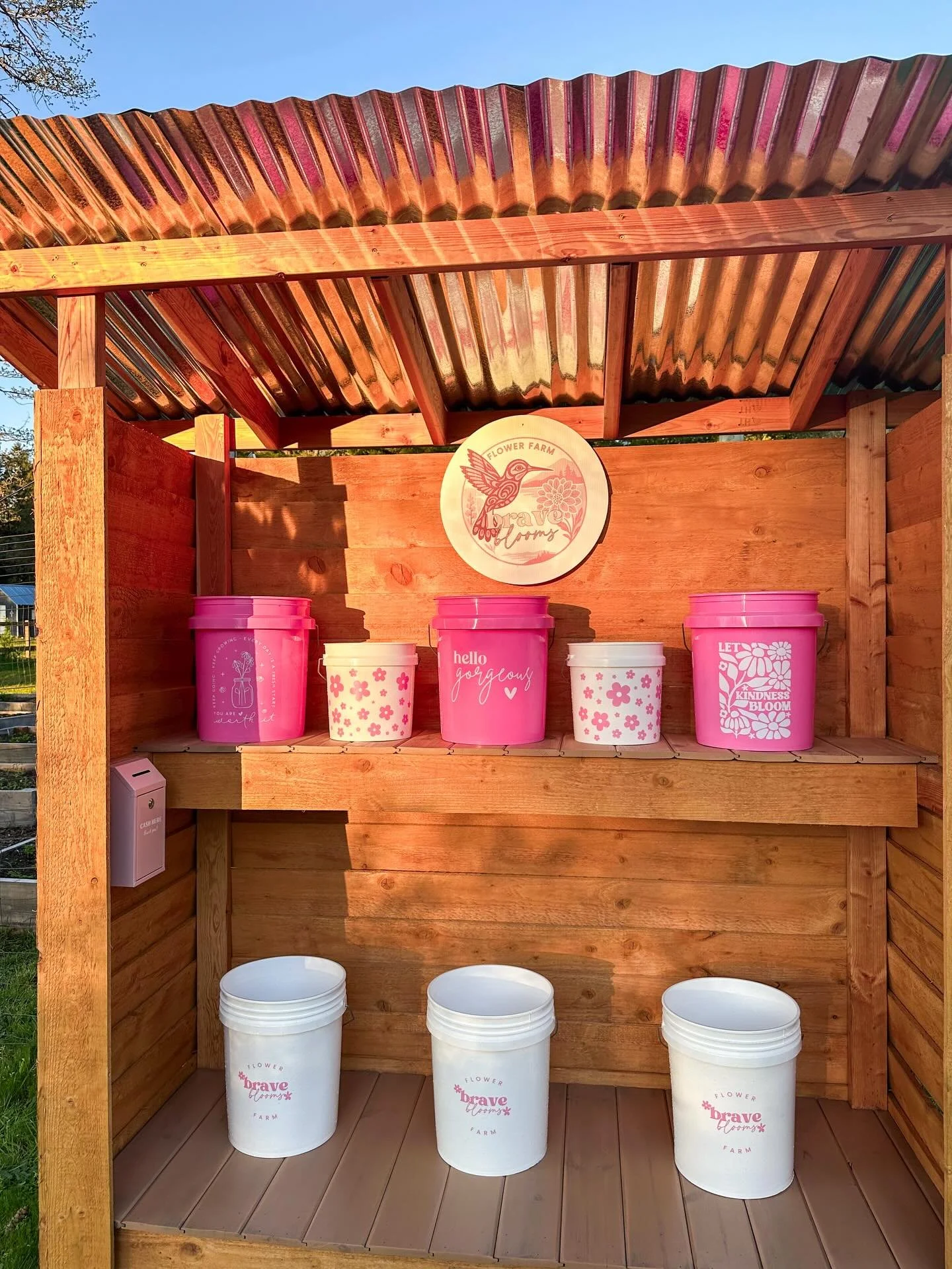 The farm stand got a little refresh and is getting ready for our CSA members&rsquo; bouquet pickups later this spring ✨🌸

As our CSA continues to grow, more of the flowers we harvest each week are being set aside just for our members. This season, t