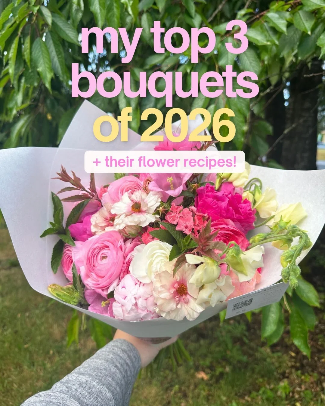 My top 3 favorite bouquets of 2026! 💫

Narrowing down an entire season of flowers to just three favorites was nearly impossible, but these bouquets have my heart! 

Which bouquet is your favorite? 1, 2, or 3? 💕

Bouquet 1: Brave Blooms second-year 