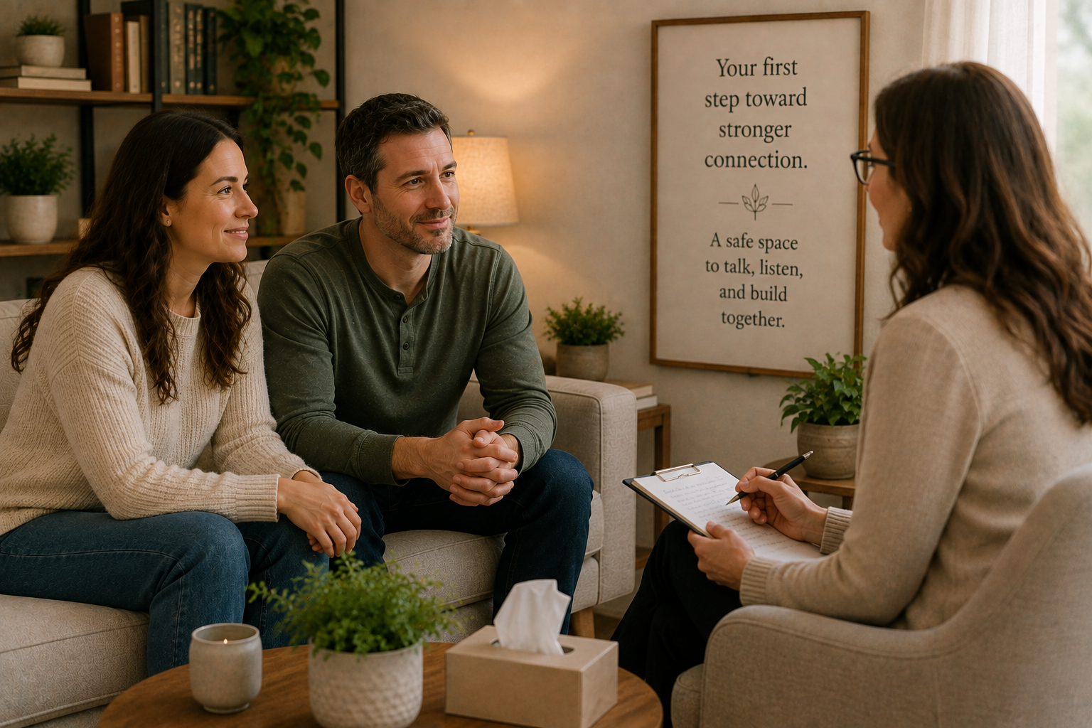 What to Expect During Your First Couples Counseling Session