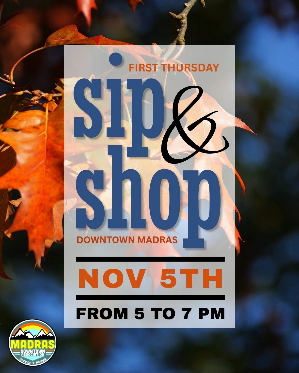 November Sip & Shop
