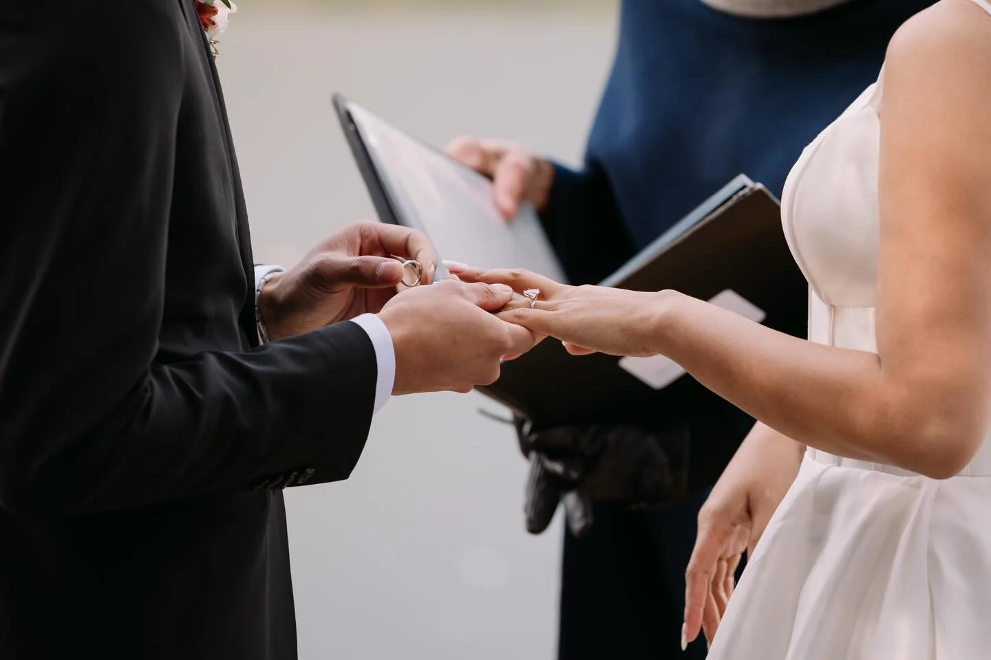 Some trivia for you. The first formal marriage ceremony on record was in roughly 2350 BC. It was in Roman and Greek times that the veil was introduced to confuse evil spirits. The white wedding dress tradition first came about in the 1800s, the Victo