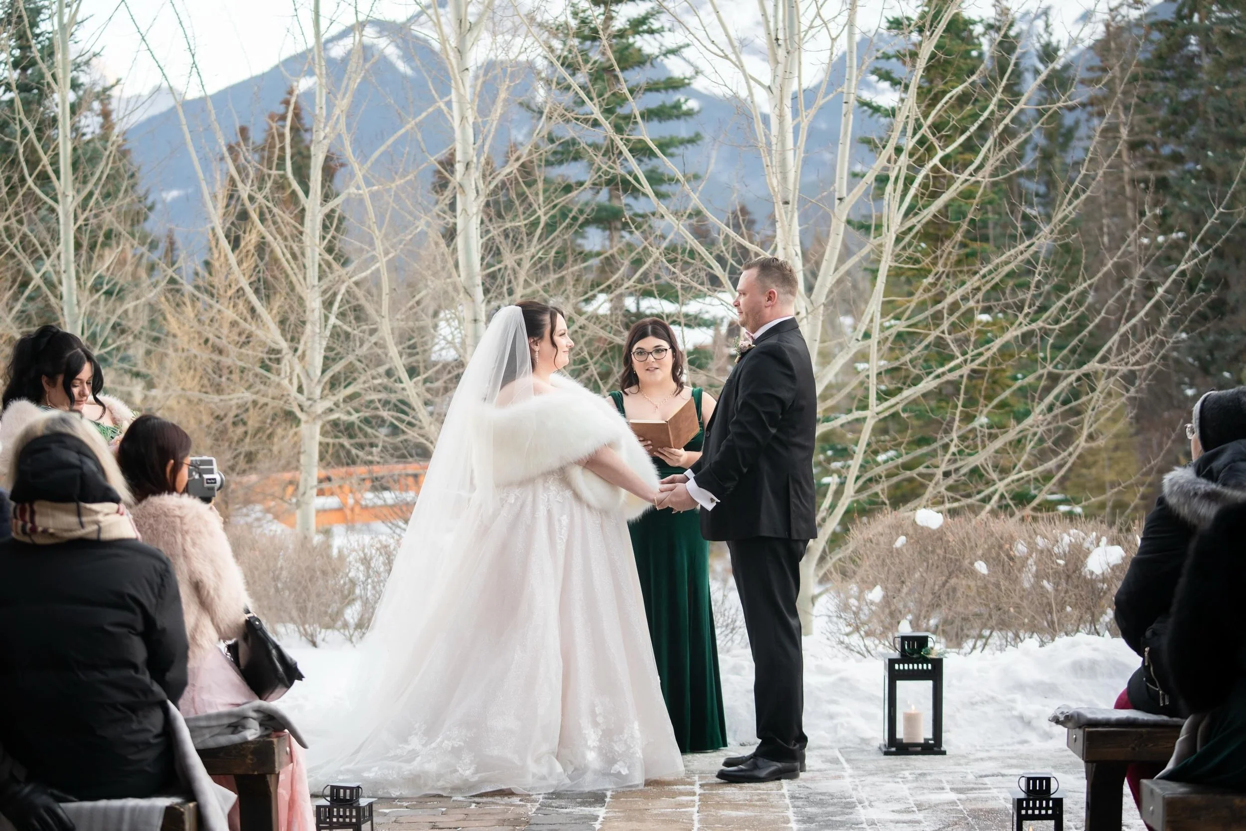 Being with your favourite person is amazing, but having all of your favourite people around you is the best. Your village, your support system, your crew, and E + M&rsquo;s crew were totally there for them on their big day in January! 

I feel like e