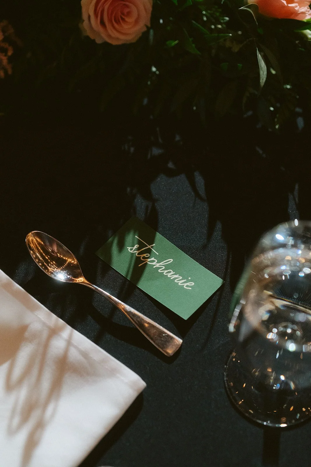 Place card wedding