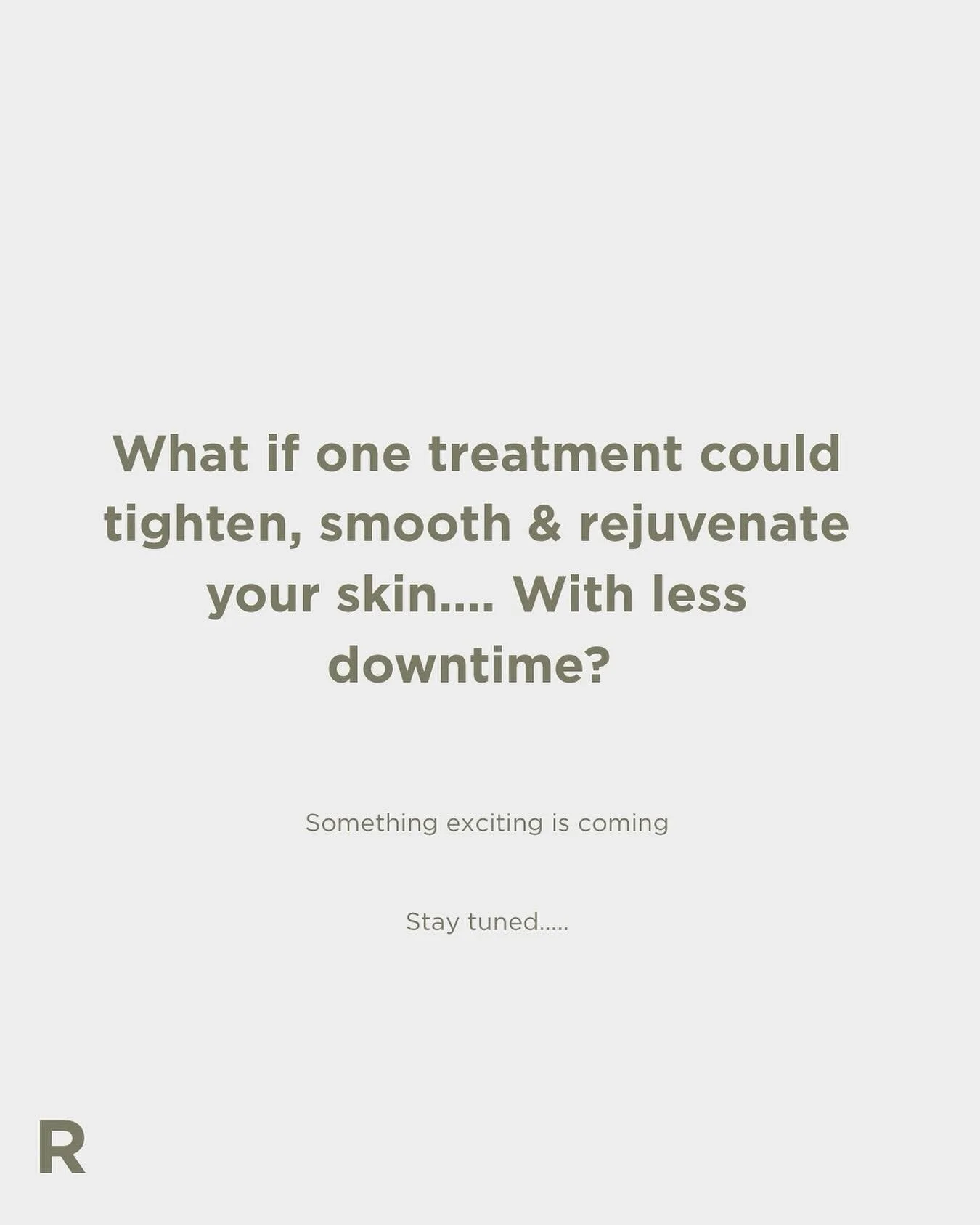 Something exciting is coming to Renew Skin Clinics 
π₯ http://www.renewskinclinics.com.au
π§ hello@renewskinclinics.com.au
π 03 9467 2220
π Greensborough, VIC