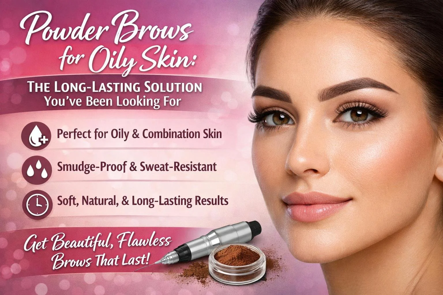Powder Brows for Oily Skin: The Long-Lasting Solution You've Been Looking For