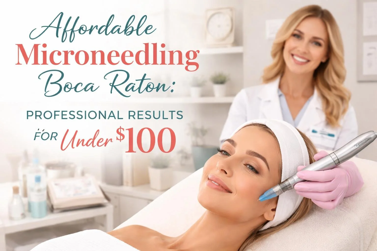Affordable Microneedling Boca Raton: Professional Results for Under $100"