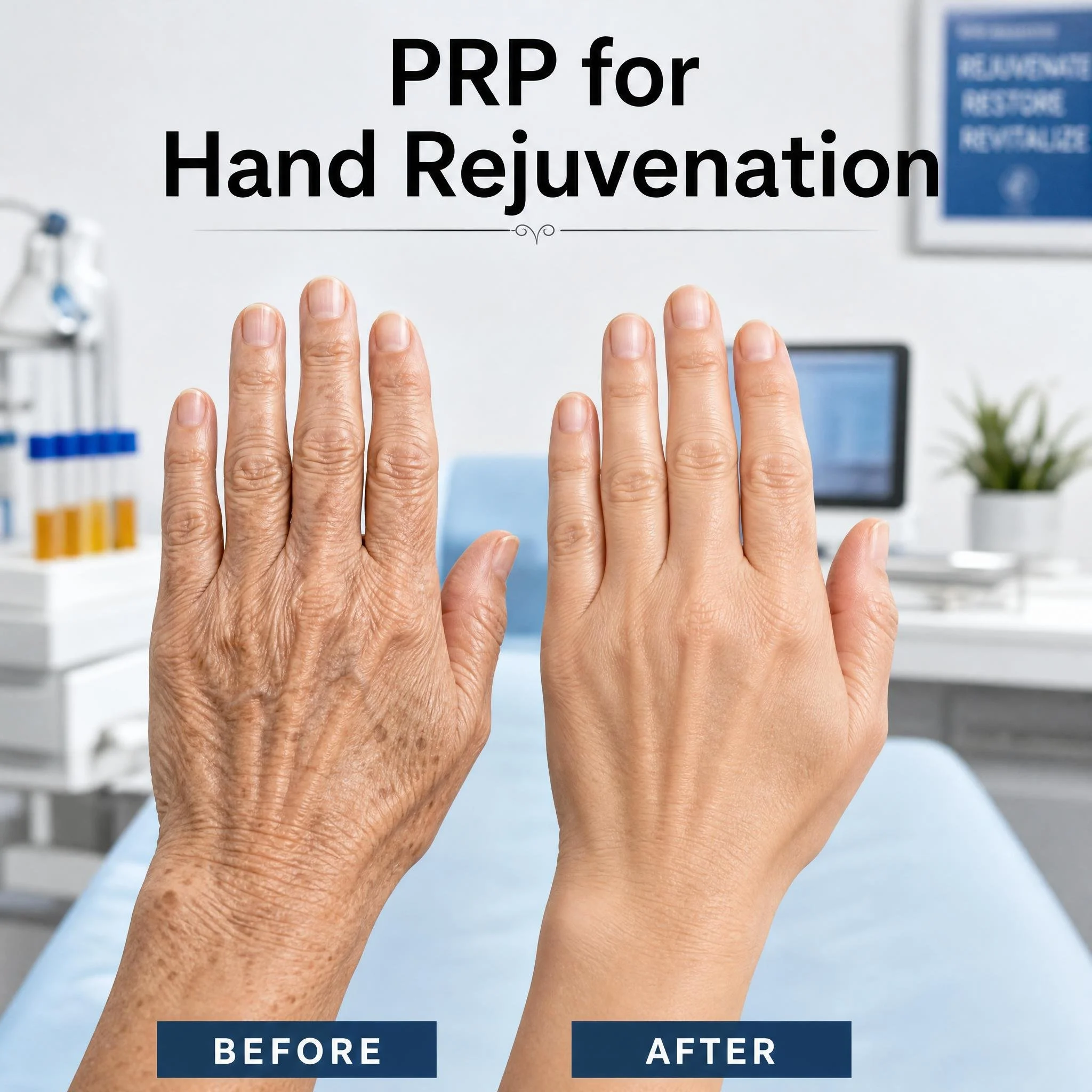 PRP for Hand Rejuvenation: The Anti-Aging Treatment Everyone's Forgetting