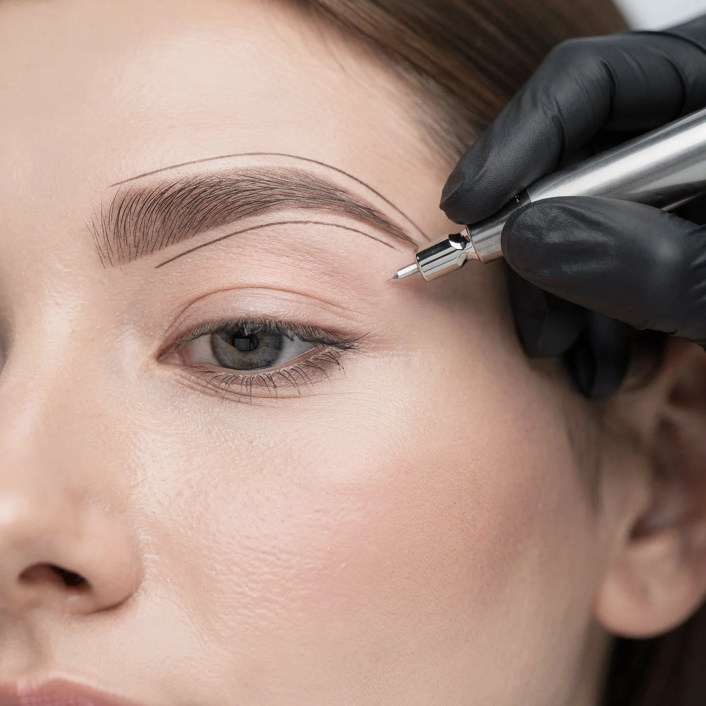 Nano Microblading (machine technique, easy healing, long lasting result)