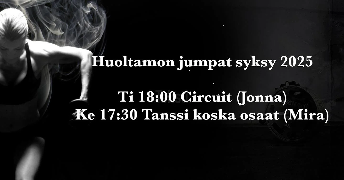 Kun sulla on kulkukoodi, pääset salille ja jumpalle! Kaikki samaan rahaan 💪🏻 Tervetuloa! Tiistaina hikitreeni omaan tahtiin ja keskiviikkona tennarit viuhuu 💃🏻🕺 #syksysaatulla #tiistaitreenit #huoltamogym @hetkia_mira #keskiviikkotanss