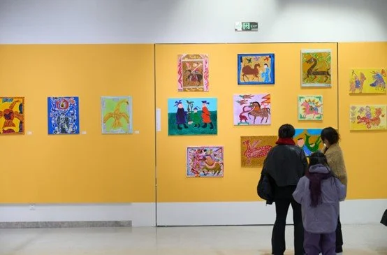 《汉画二千年·一万个太阳的汉画世界》展览现场1