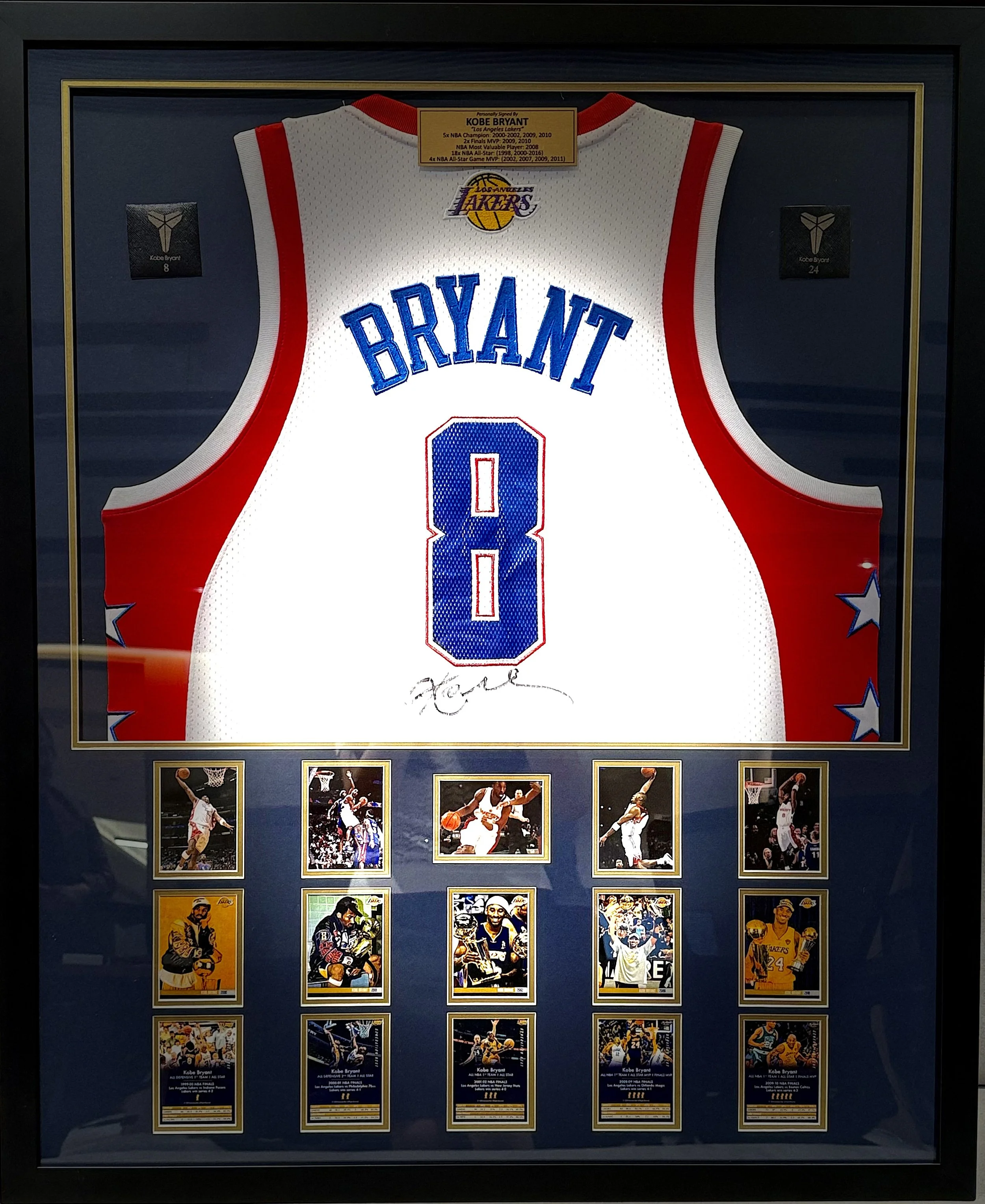 拔萃慈善基金会嘉宾喜获竞拍珍品（Kobe Bryant Signed All-Star Game Jersey）