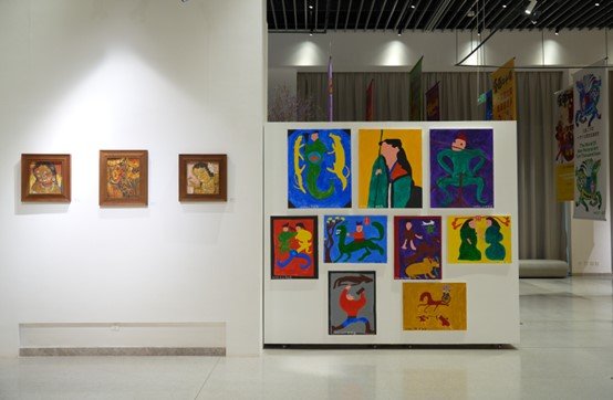 《汉画二千年·一万个太阳的汉画世界》展览现场2