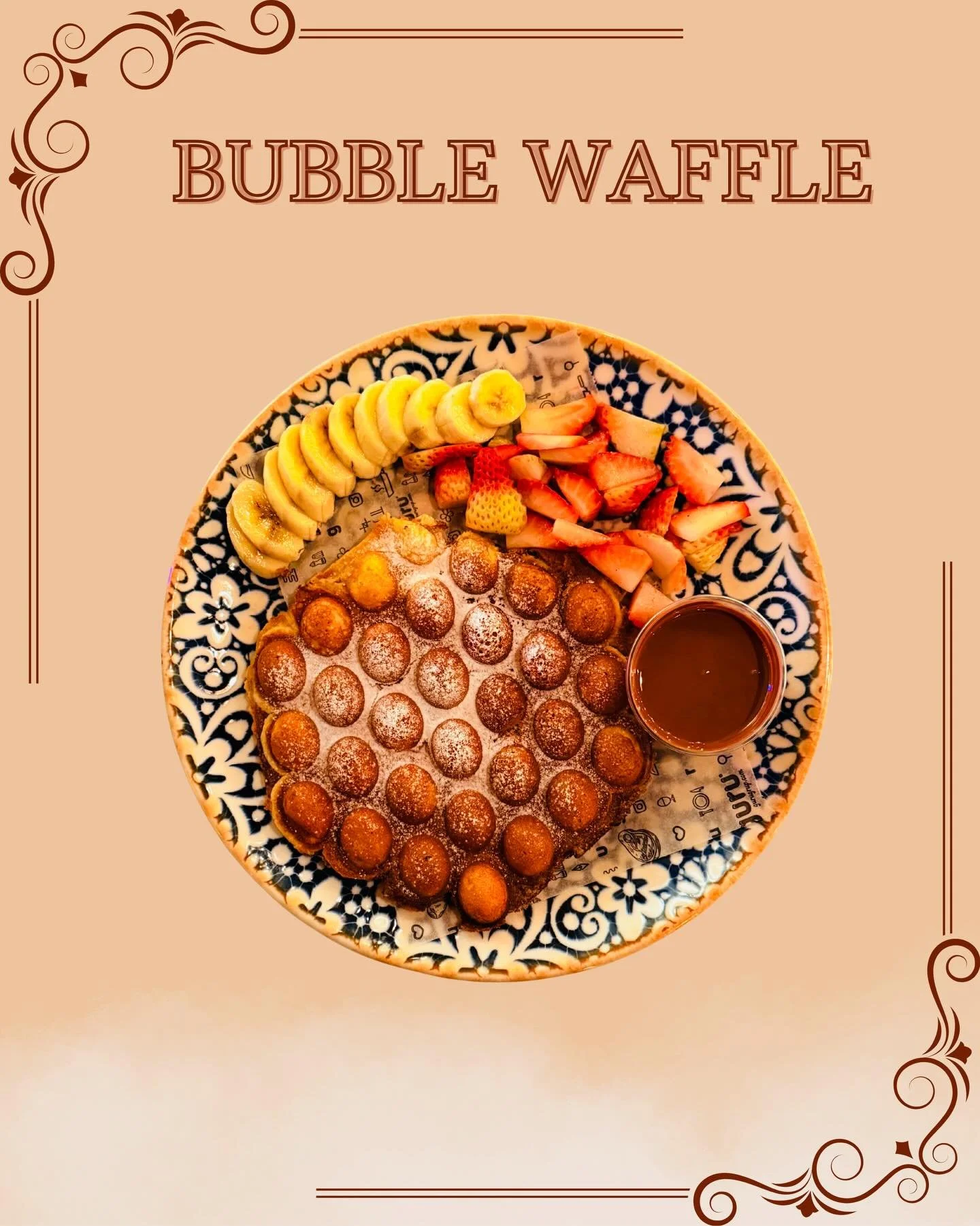 Yeni tat: Bubble Waffle 🍫🍓
Sıcak, taze, nefis.