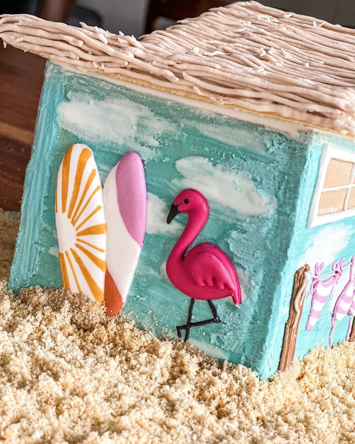 #flashbackfriday❤️ to Sunday Cookie Retreat and 1 side of @littlesweettreatss take on @frostedbynicci Palm House. 
100% Cookie Retreats #cookieretreats  #fondantcookies #royalicingcookies #cookiedecorating #melooau #communityovercompetition #datefor2