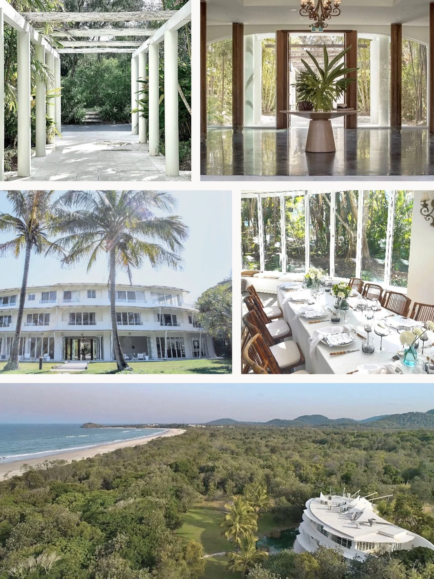 Imagine arriving here on a warm September afternoon.

Palm trees moving.
Light pouring through the windows.
A long table waiting.

This is where we&rsquo;ll gather for our Cupcake Retreat &mdash; and our One Year Gathered coastal celebration dinner.
