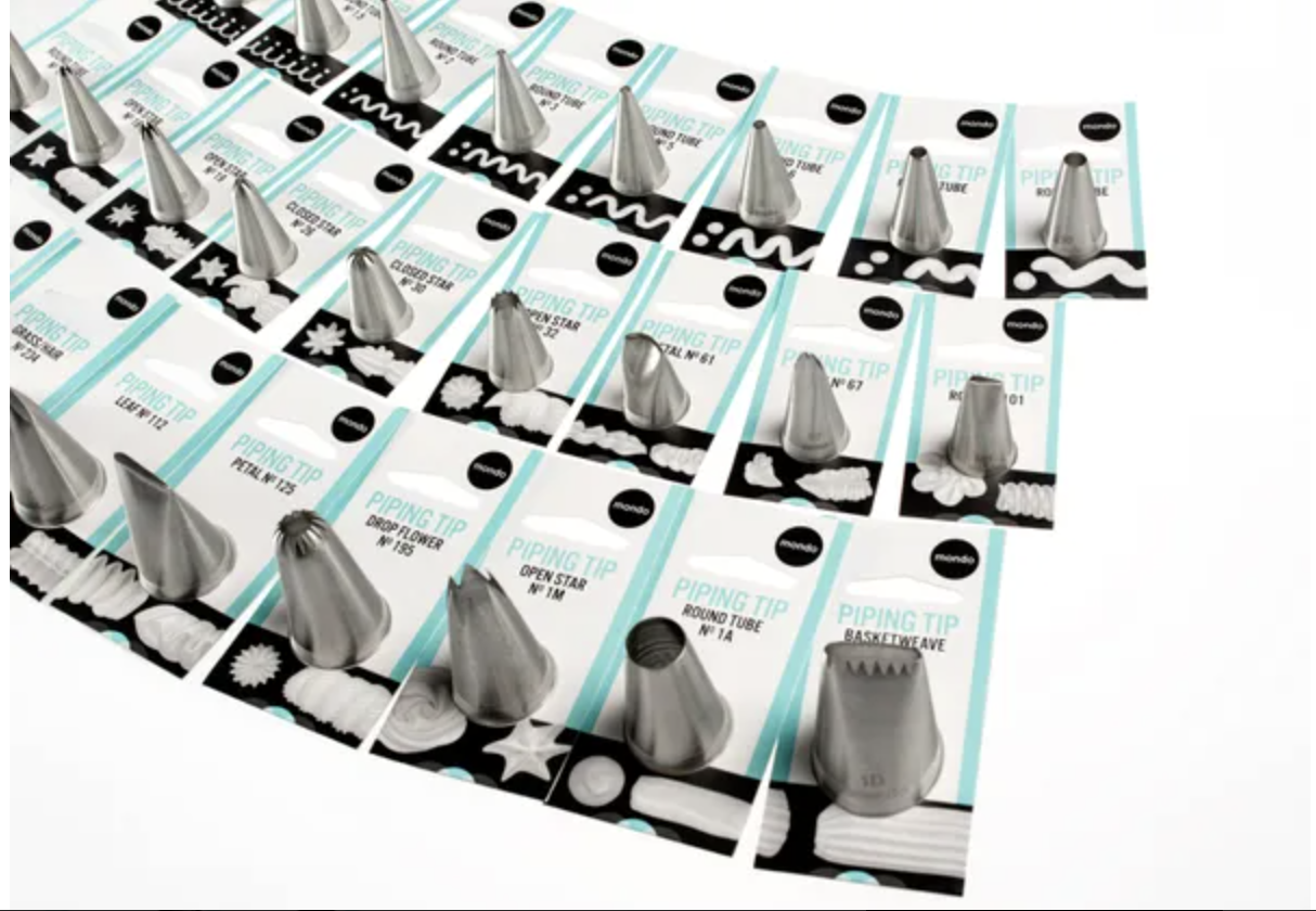 Mondo Piping Tips - Select Tip From the Drop Down