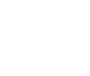 Stylized white butterfly outline on a black background.