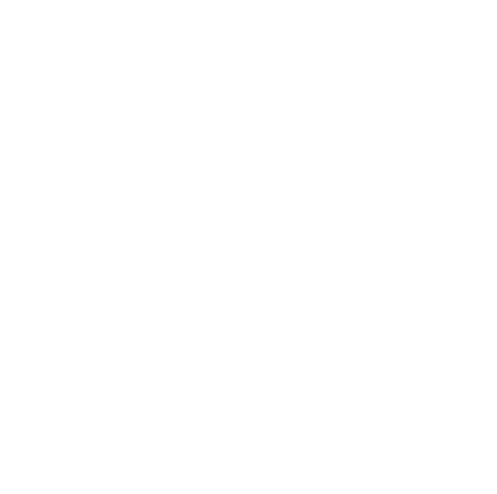 Two hands holding a lotus flower, depicted in a simple line art style.