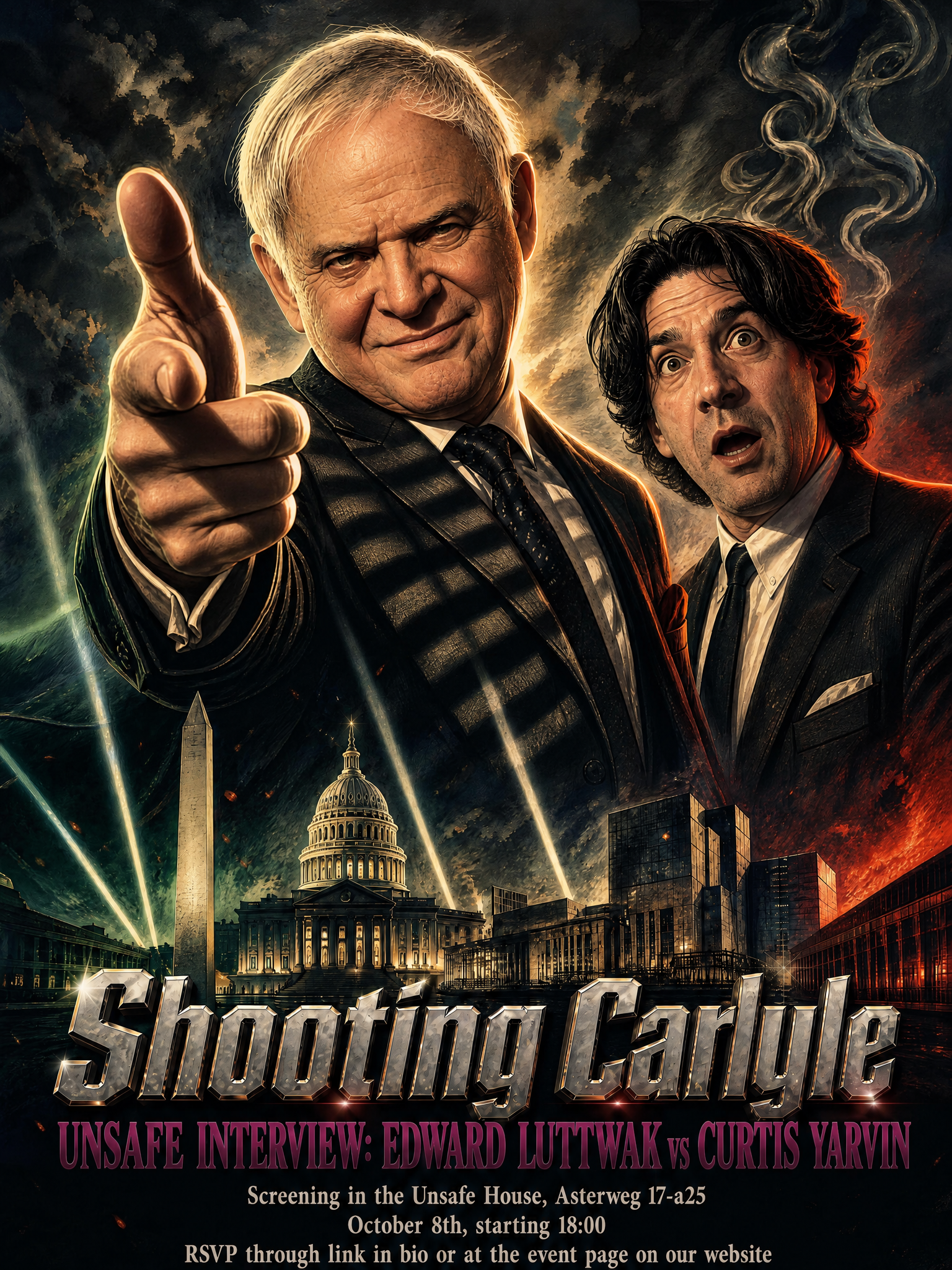 Interview Screening at the Unsafe House: 'Shooting Carlyle'