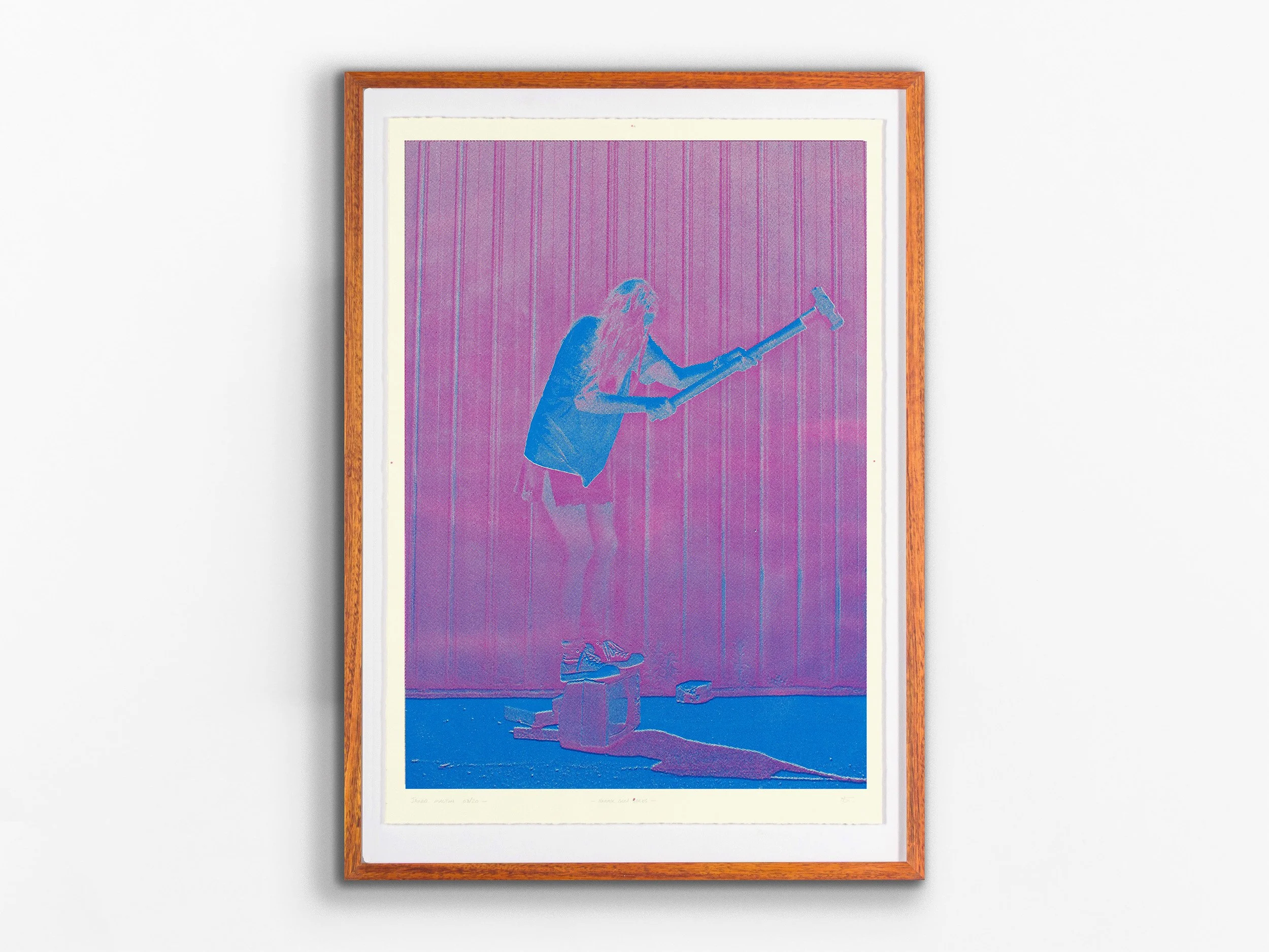 Hammer Drop Series Hot Pink & Blue, 2025