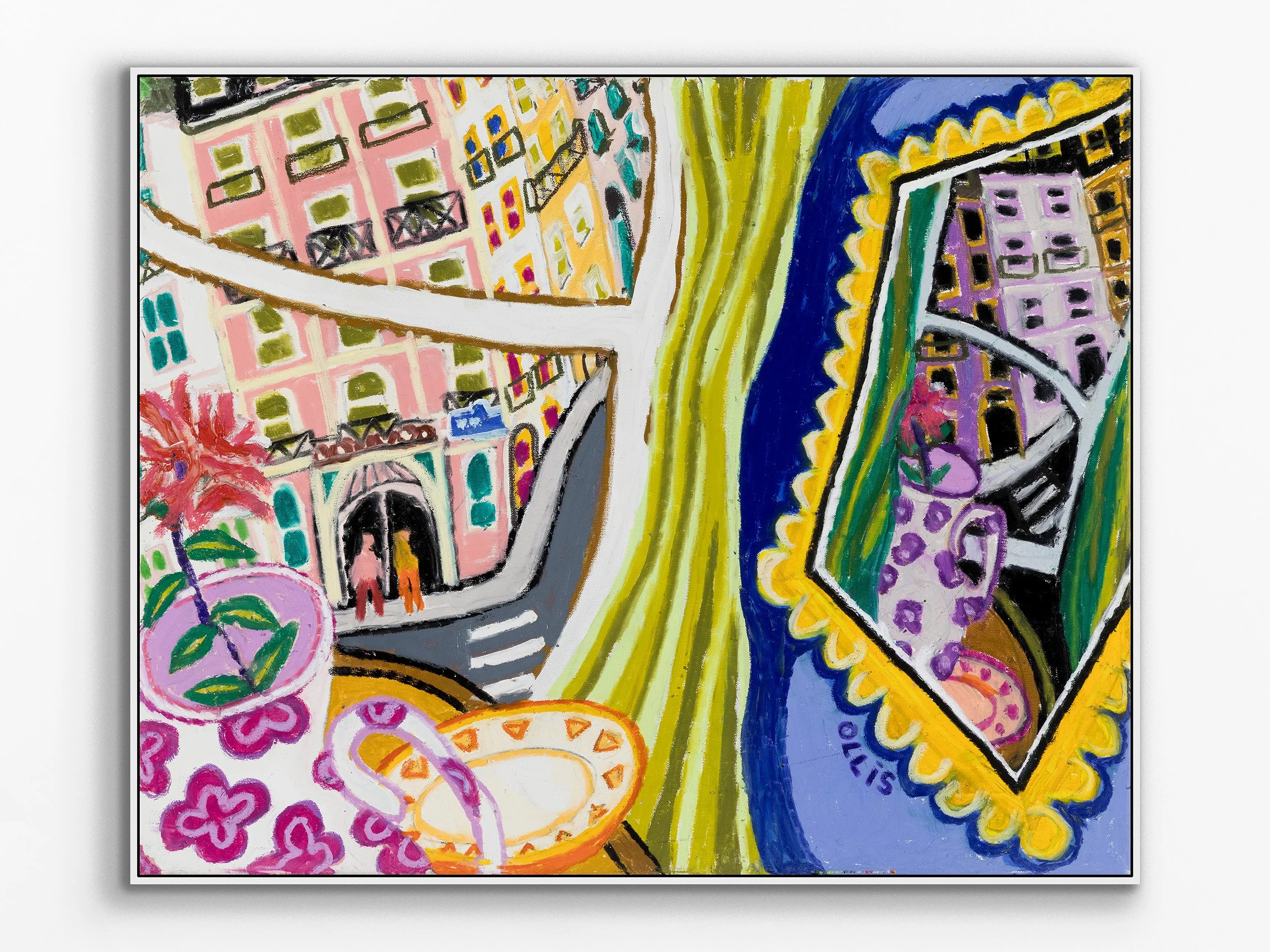 Paris Window with Mirror