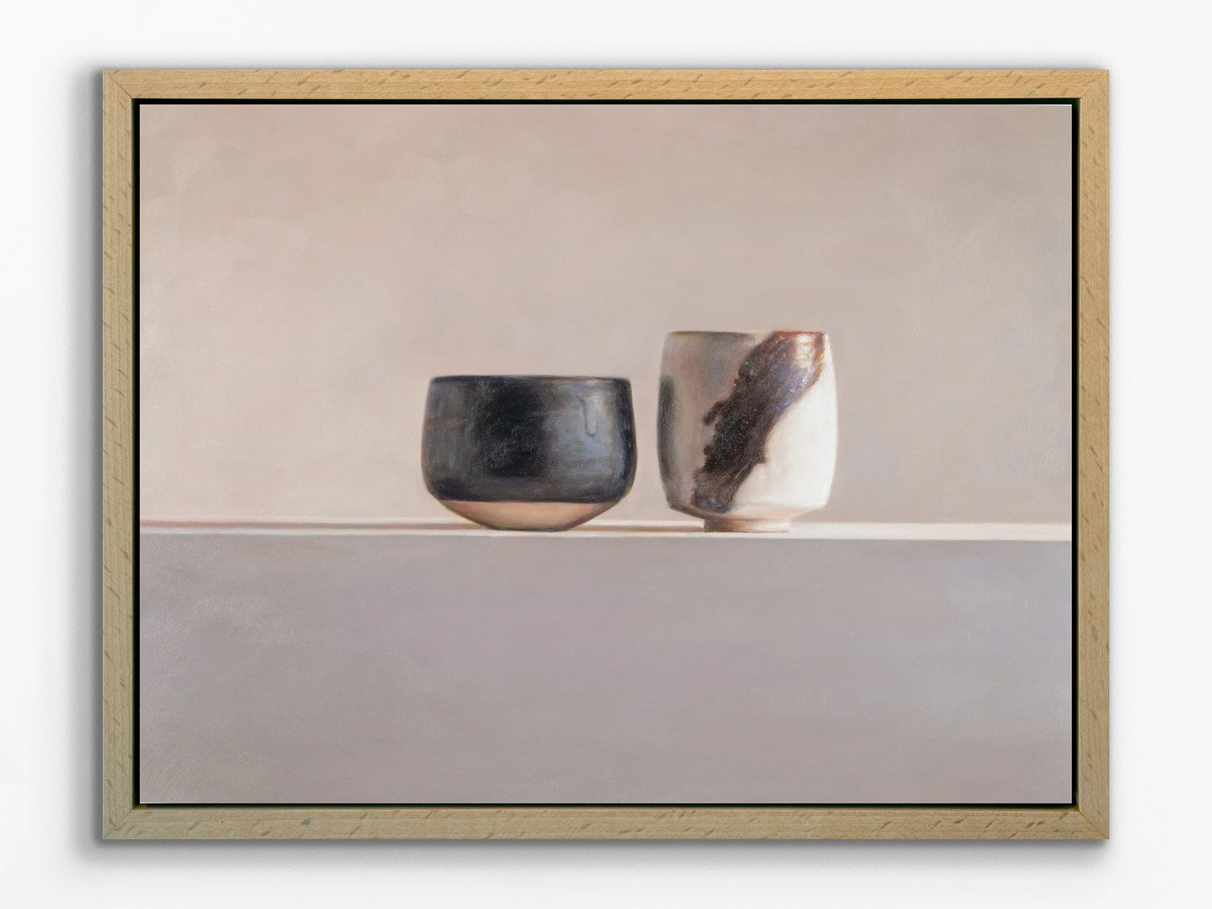 Black Ash Bowl with Rachel's Pilbara Slip Teabowl, 2024