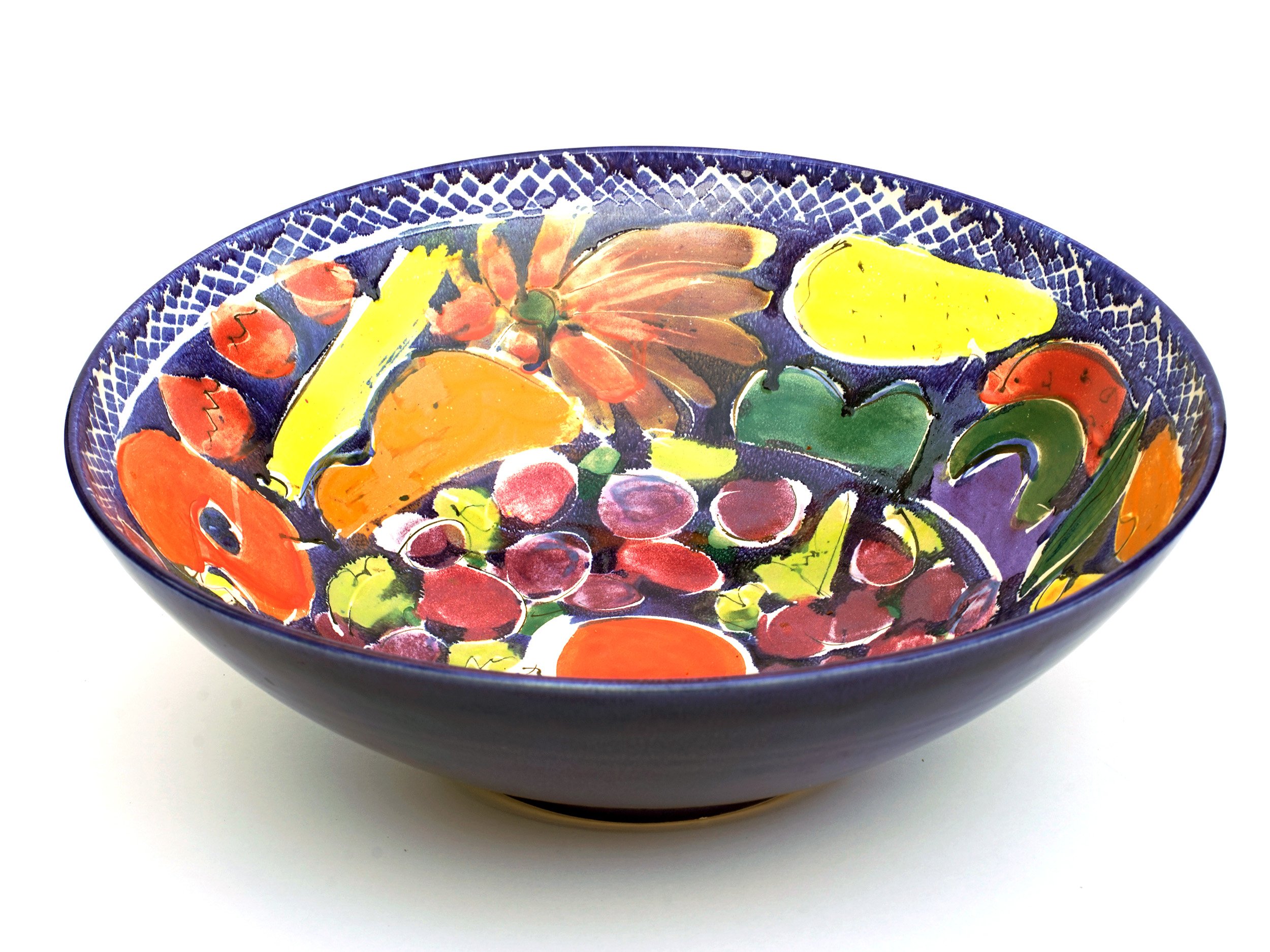Pippin Drysdale Carnival Fruit Series 1992 Bowl Image2.jpg