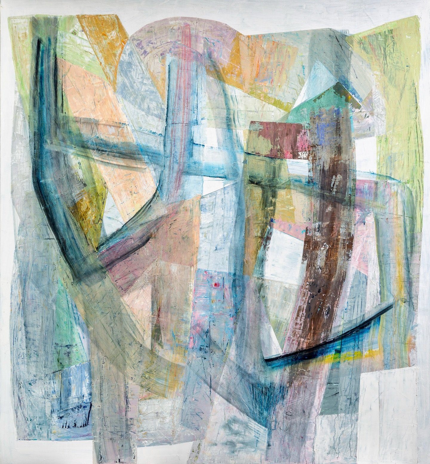 🩵 
KATE ELSEY 
&lsquo;shedding bark and the song of the kurrawong&rsquo;
oil on linen
185 x 170cm

Available to view at Linton &amp; Kay, West Perth.

#australianartist #perthinteriors #oilpainting #contemporaryart #abstractart