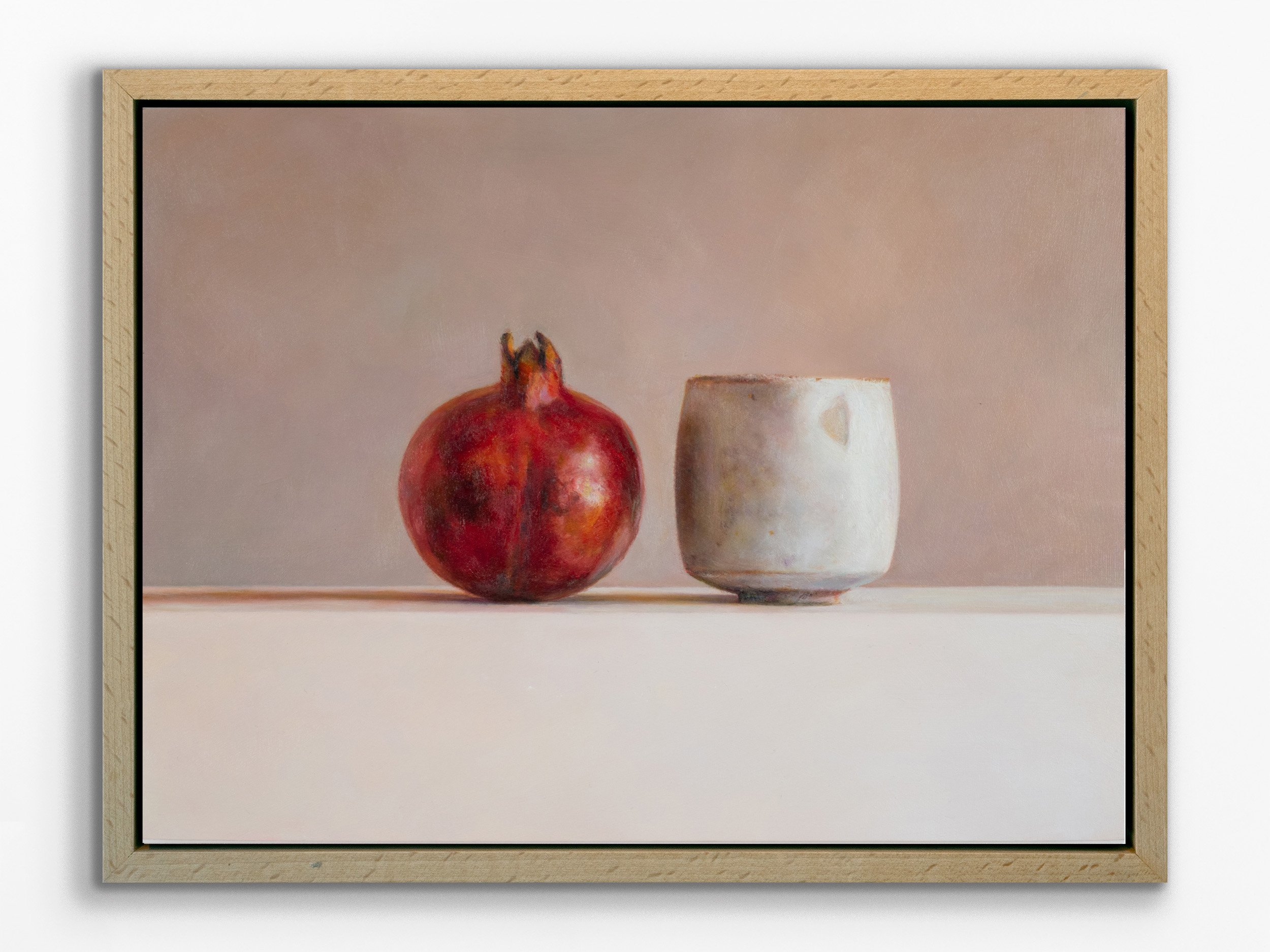 Pomegranate and shino vessel, 2026