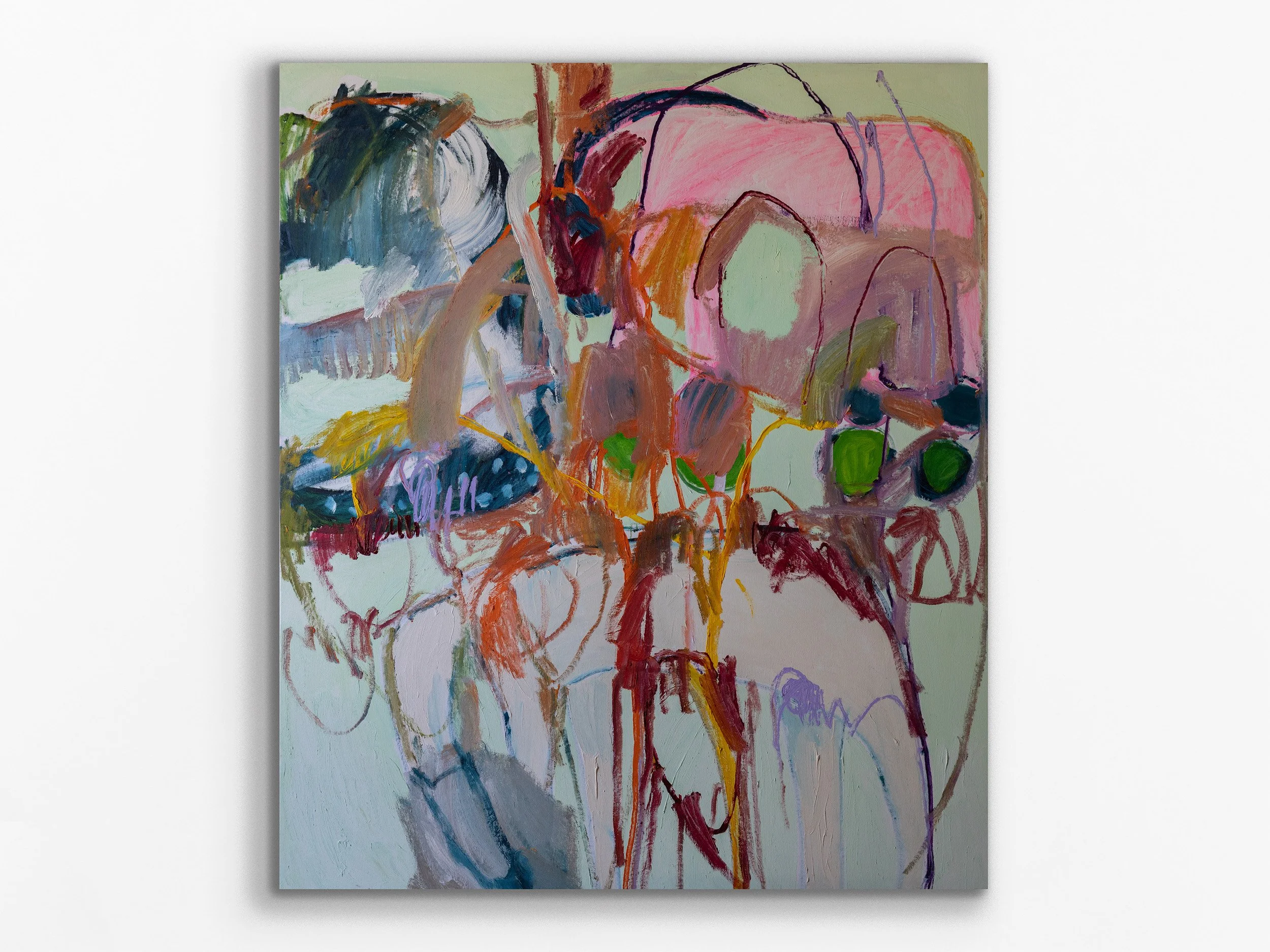 Three Horses On The Lawn , 2024