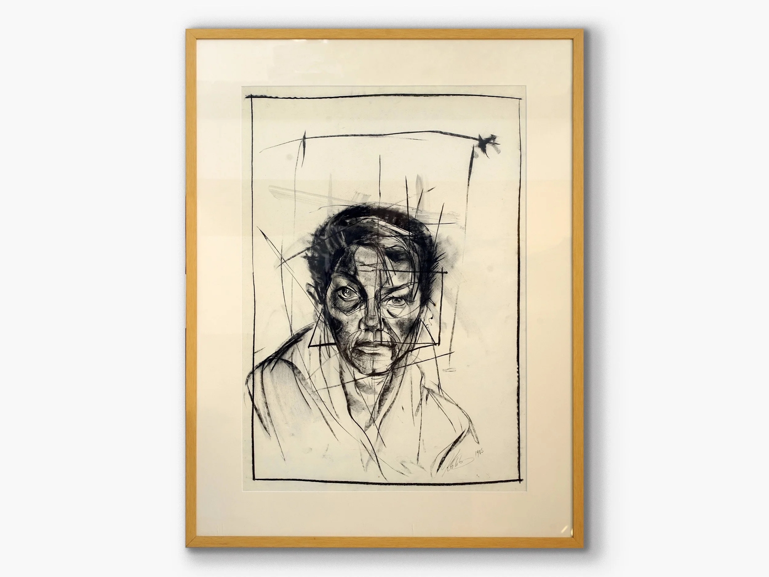 Untitled (Charcoal Character), 1985