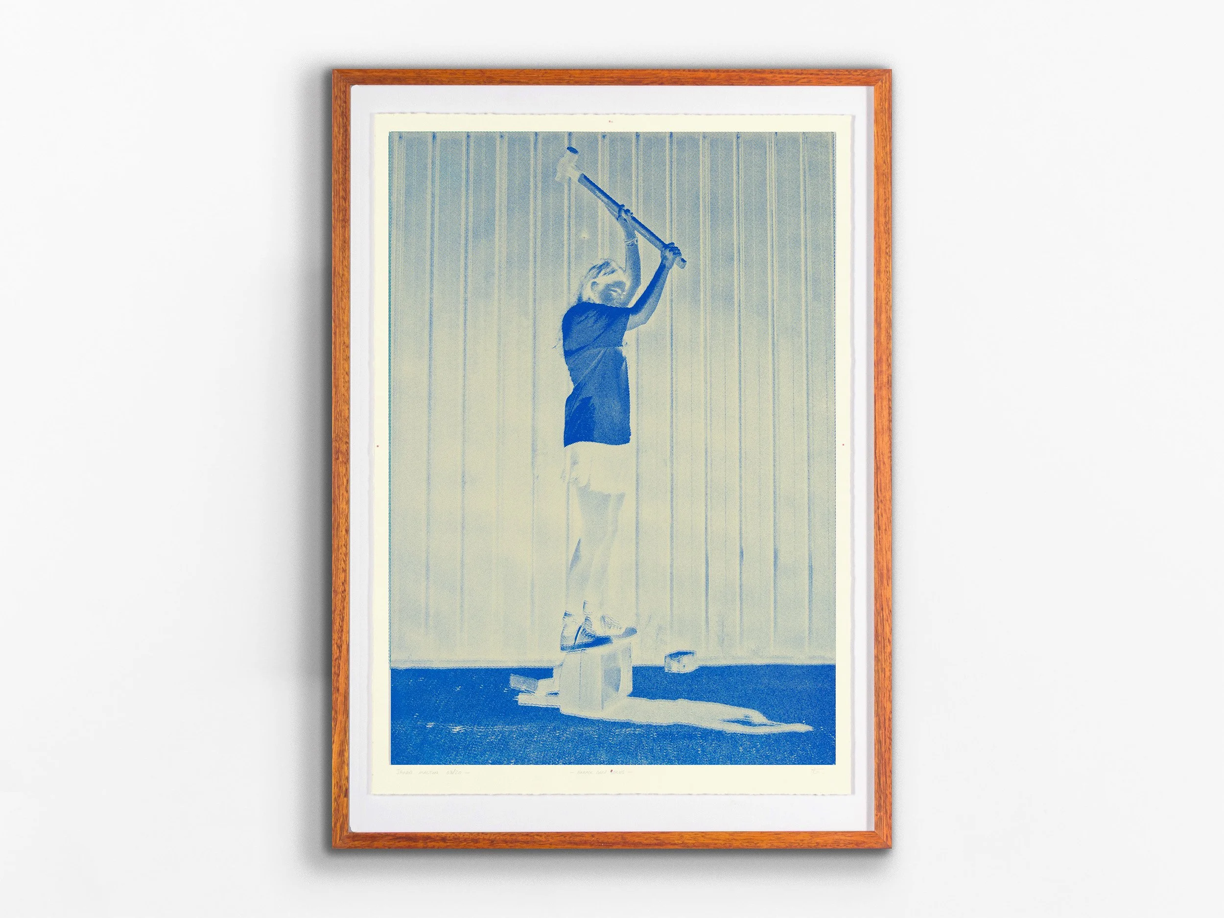 Hammer Drop Series Blue & Creme, 2025