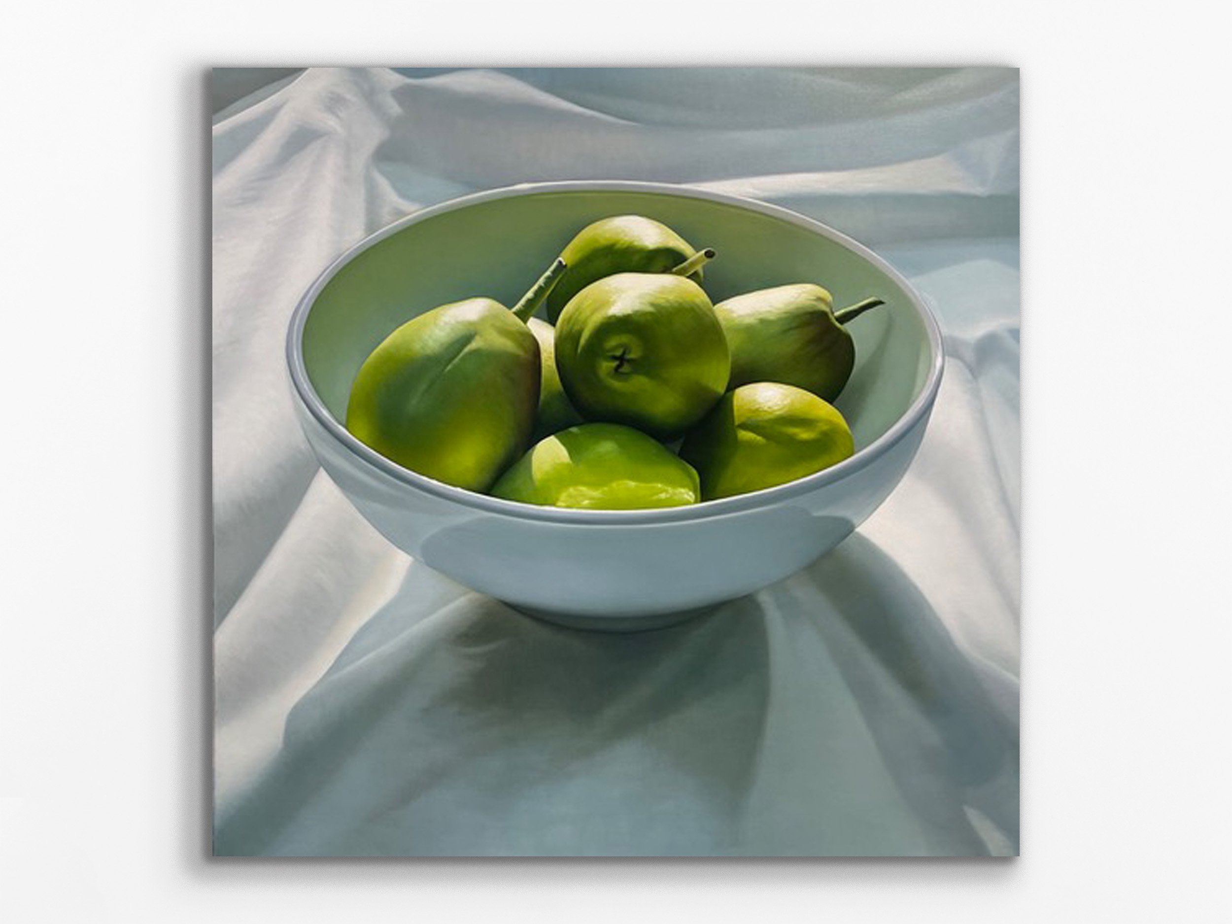 Still Life with Green Pears, 2024