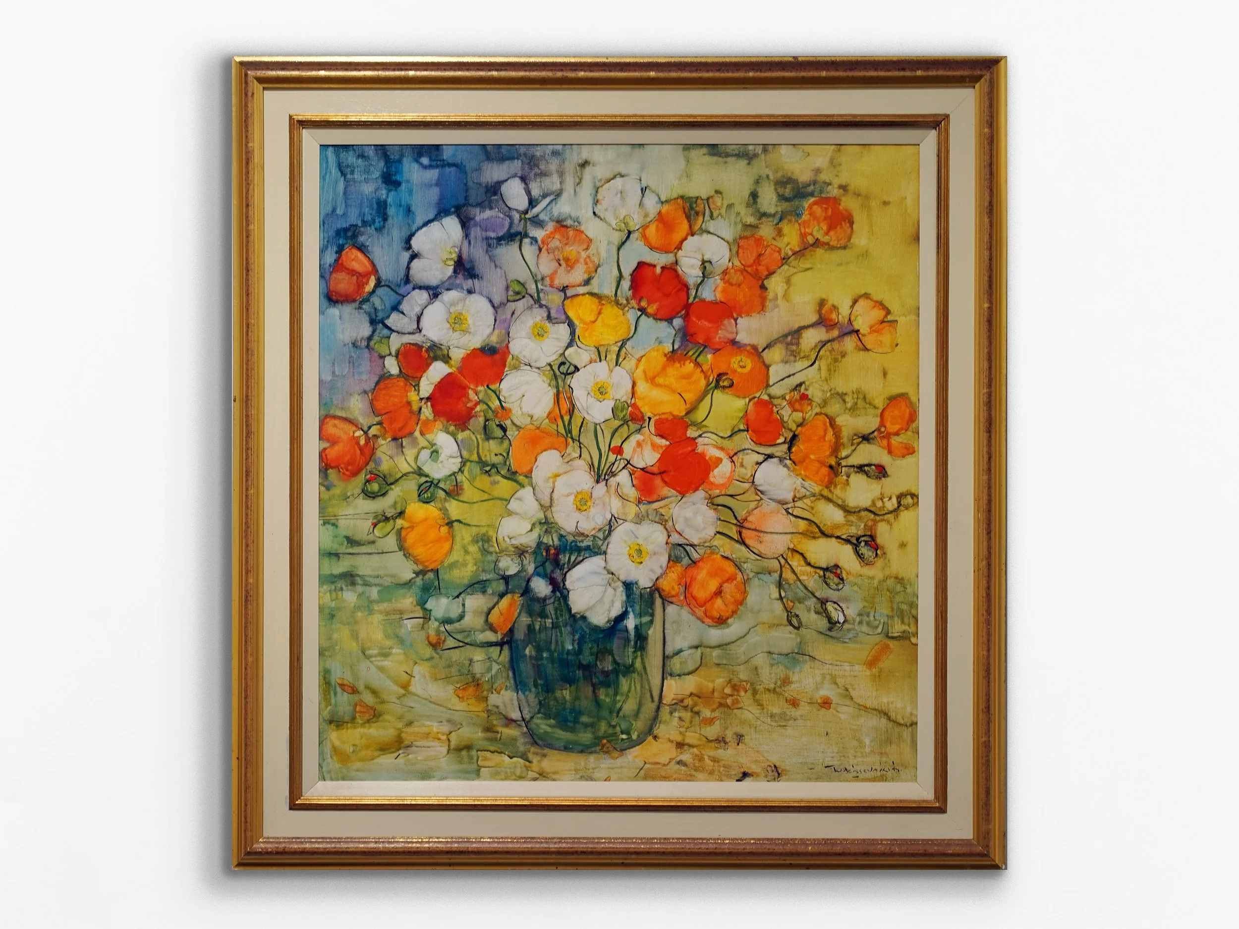 Still life with Poppies