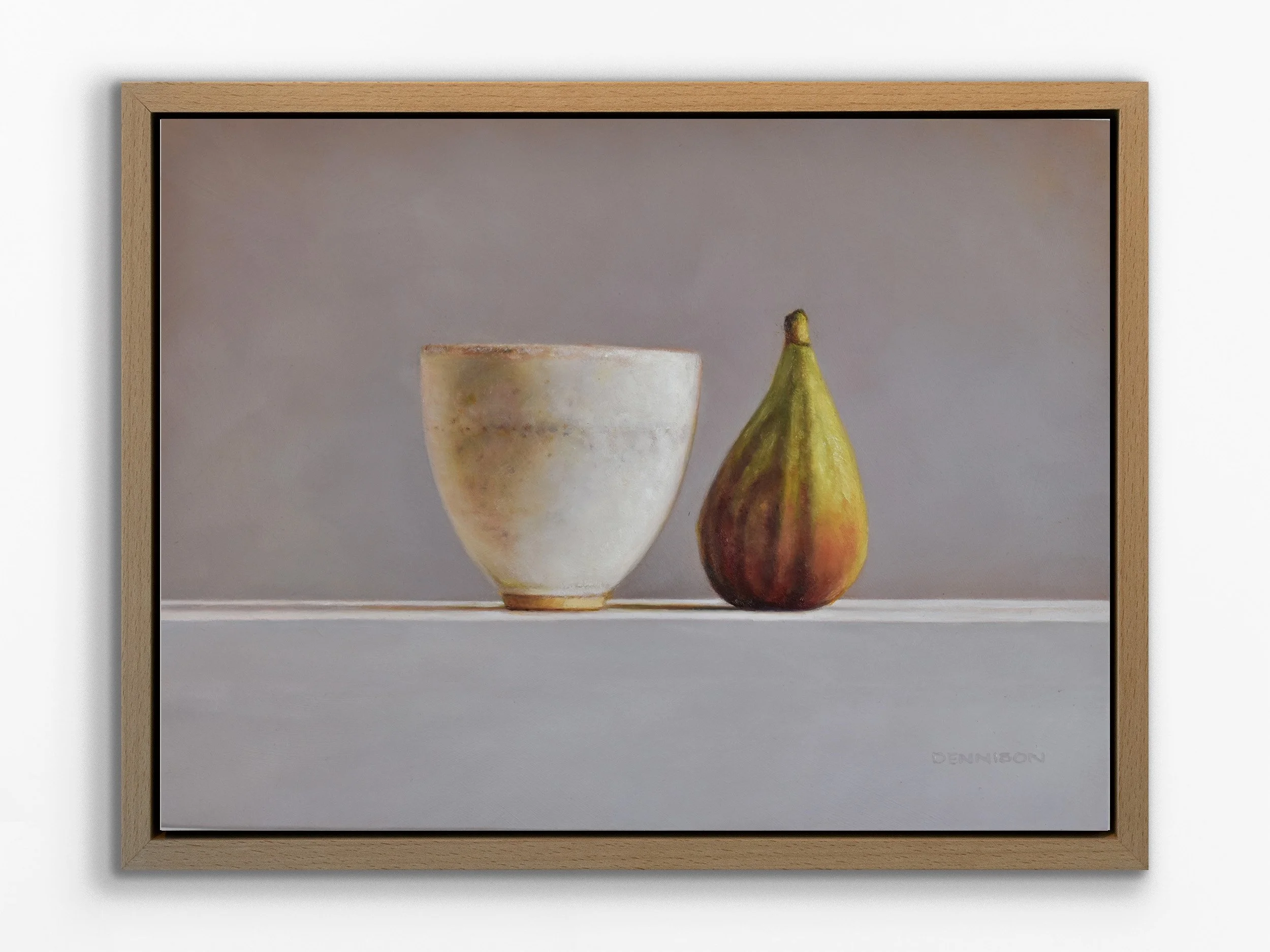 White Bowl and Studio Fig, 2024