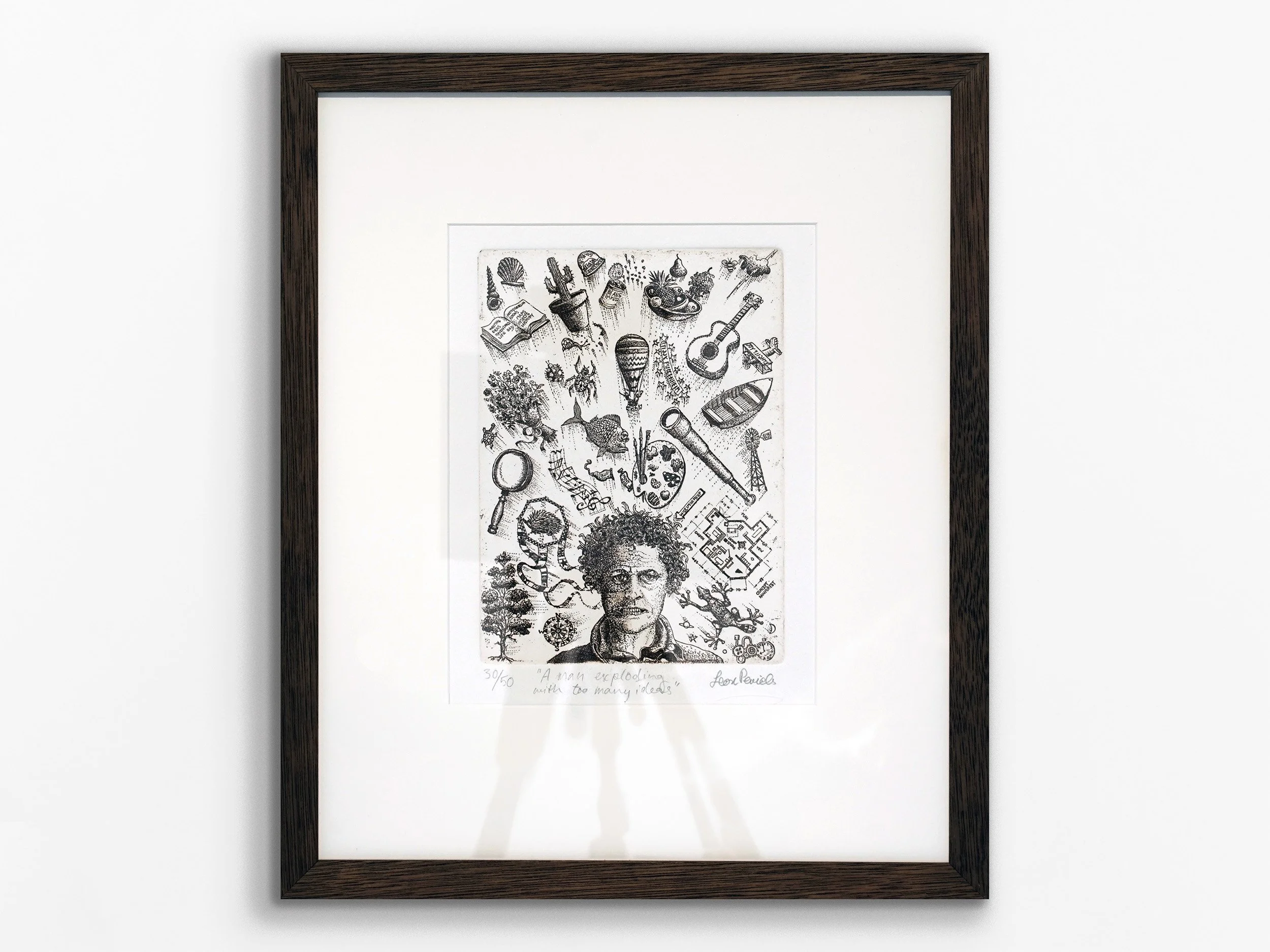 A man Exploding with Too Many Ideas, 1995