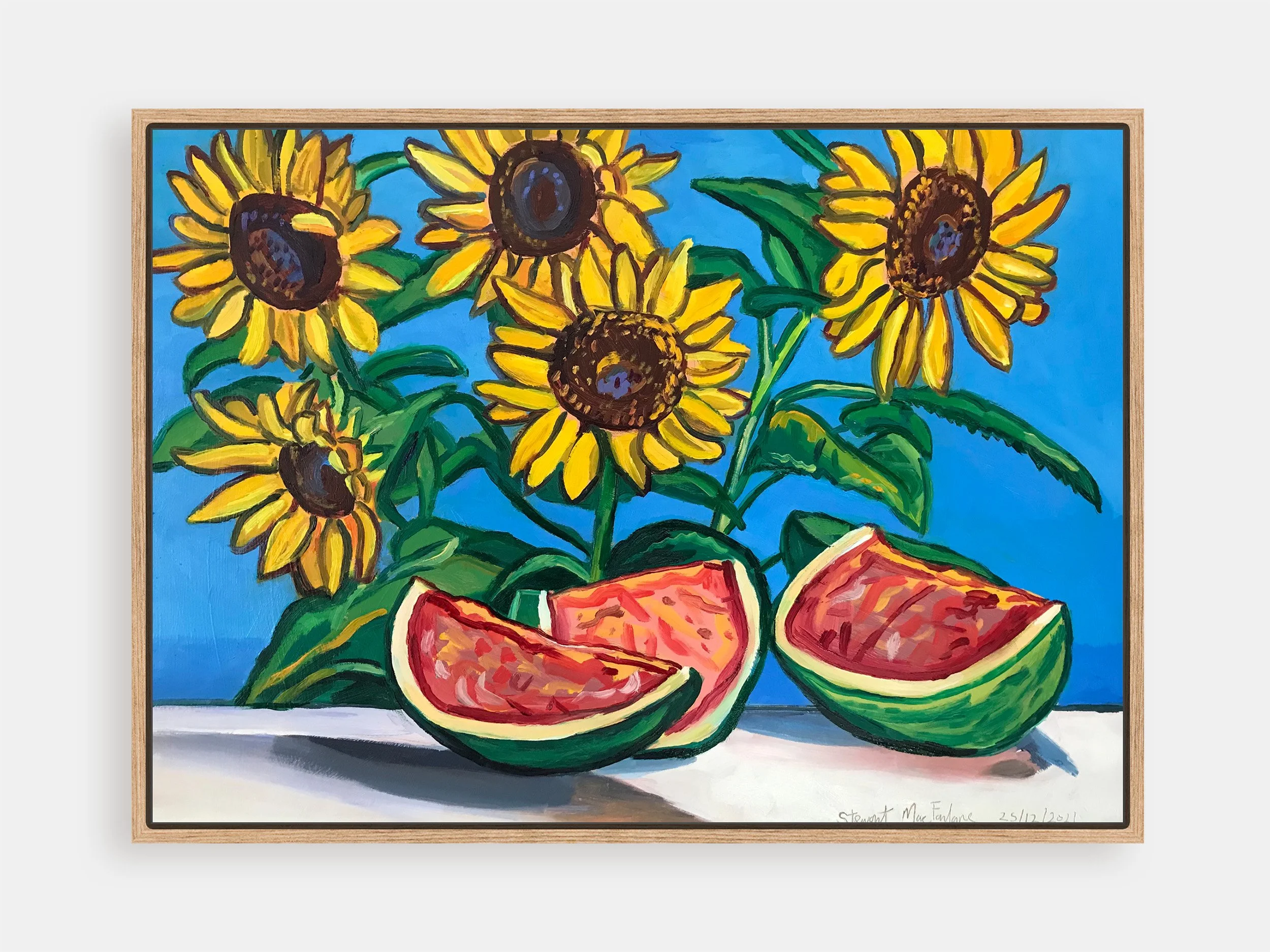 Sunflowers and Watermelons, 2021
