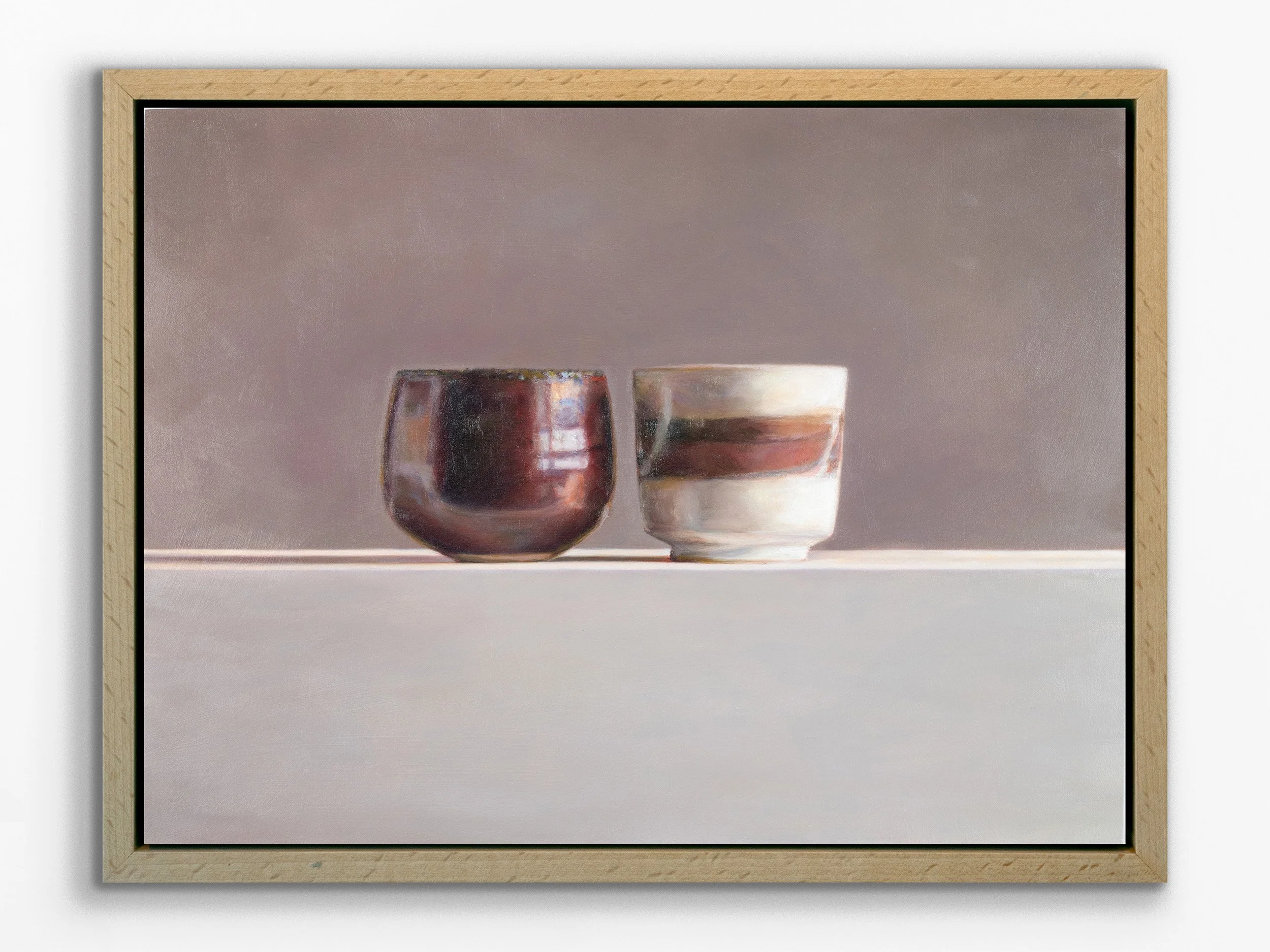 Red Ironstone Rimmed Bowl with Rachel's Red Slip Teacup, 2024